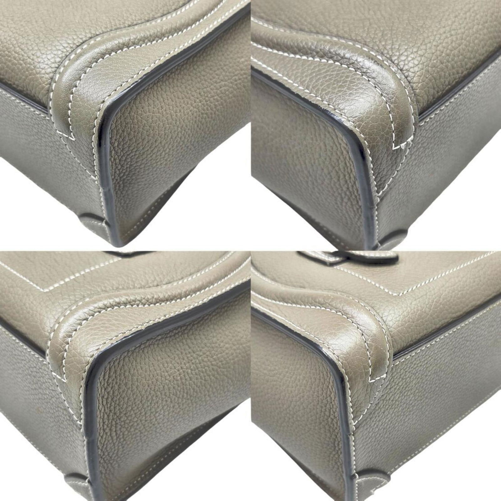 Leather Celine Handbag - 6