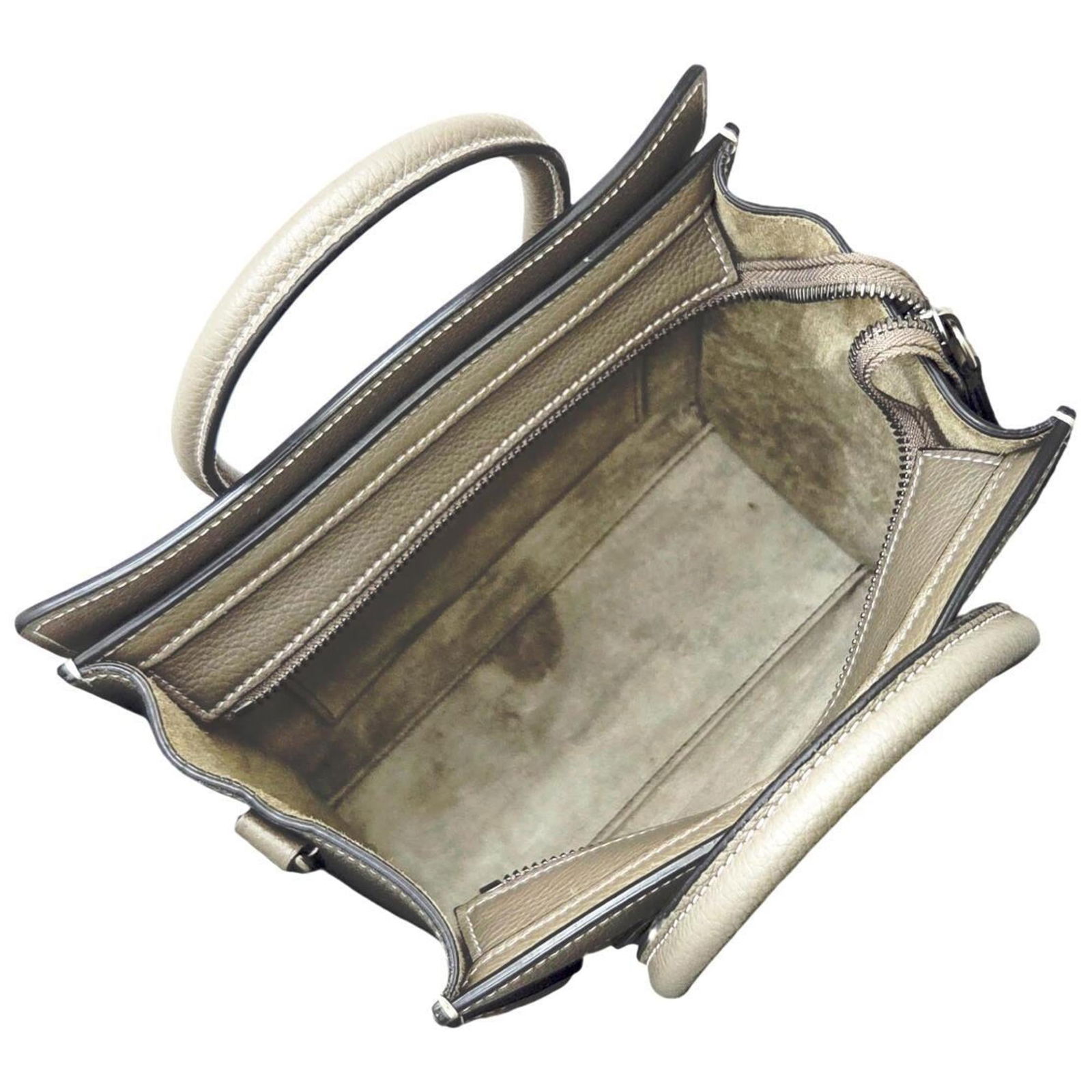 Leather Celine Handbag - 8