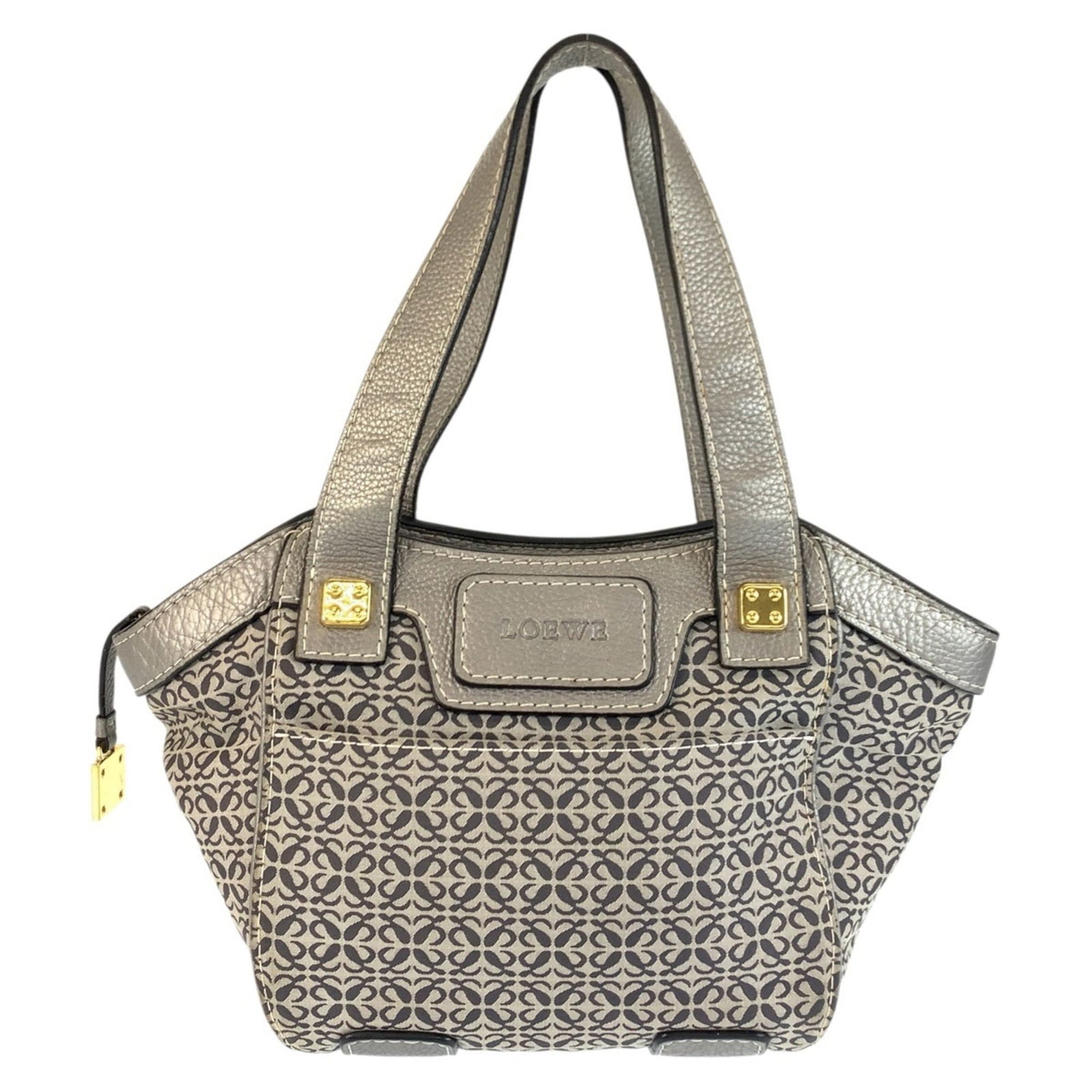 Leather - Loewe Shoulder Bag - Tote Bag Canvas: Leather - Loewe Shoulder Bag - Tote Bag Canvas This listing features Leather - Loewe Shoulder Bag - Tote Bag Canvas. Item specifics are provided below. Item Specifics: Brand: Loewe Type: Shoulder