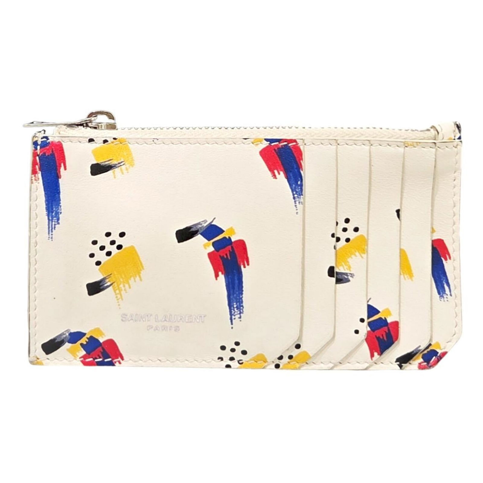 Leather Saint Laurent Card Case: Leather Saint Laurent Card Case This listing features Leather Saint Laurent Card Case. Item specifics are provided below. Item Specifics: Brand: Saint Laurent Type: Card Case Gender: Men,Women