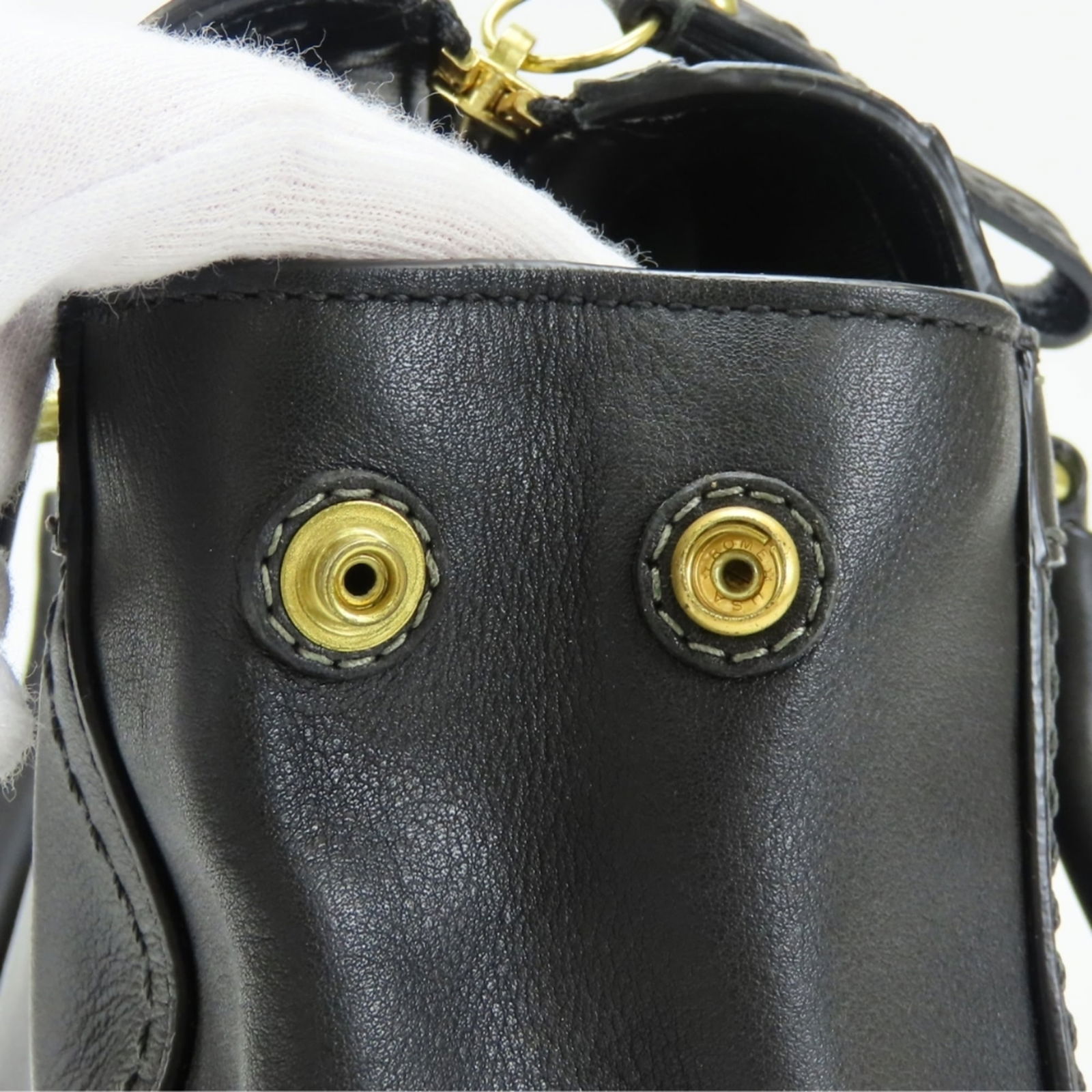 Leather Coach Handbag - 10