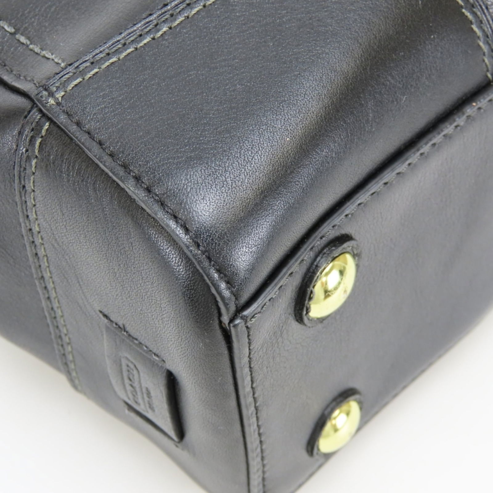 Leather Coach Handbag - 6