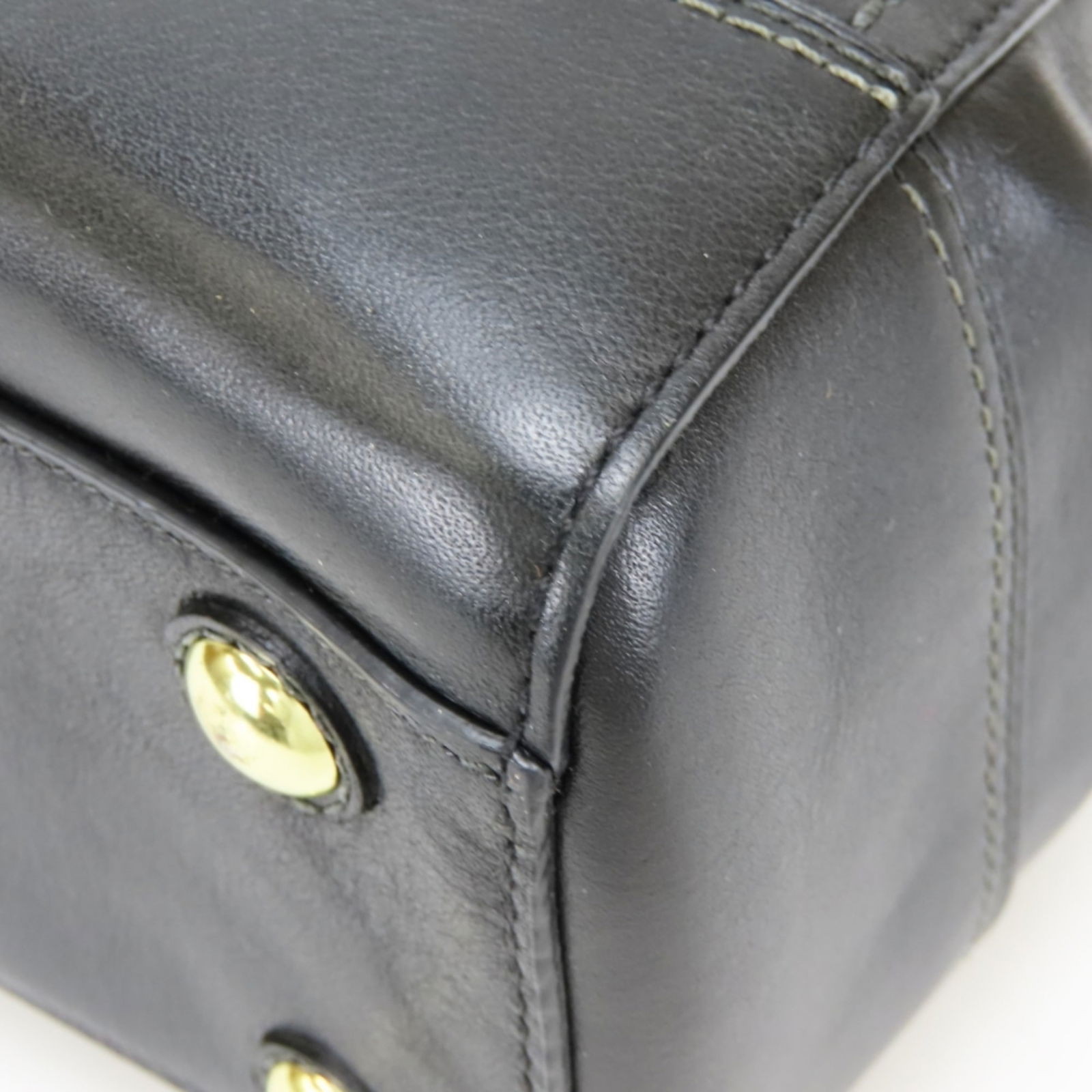 Leather Coach Handbag - 7