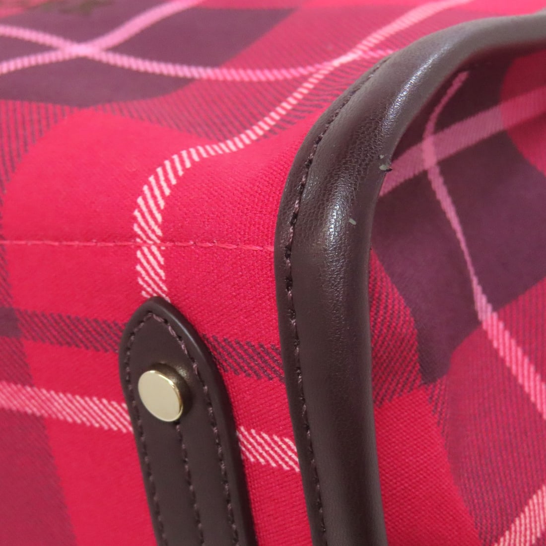 Canvas kate spade Checkpattern Tote Bag - 15