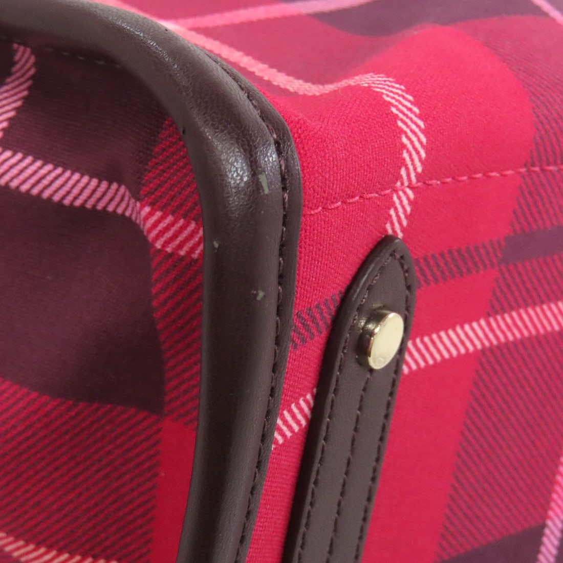 Canvas kate spade Checkpattern Tote Bag - 16