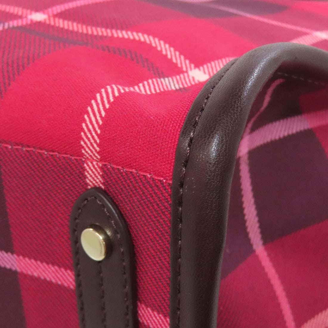 Canvas kate spade Checkpattern Tote Bag - 17