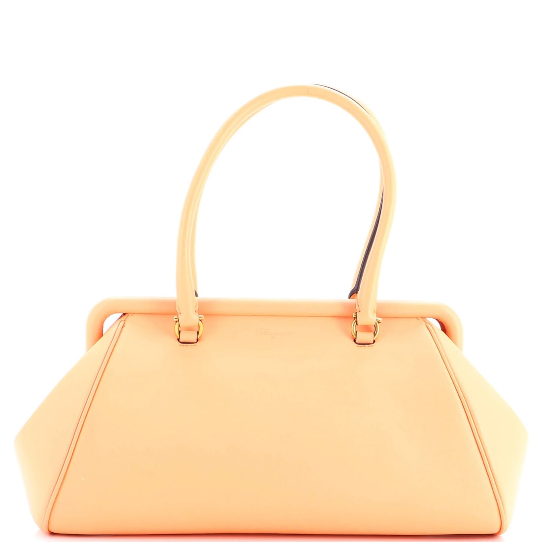 Leather Salvatore Ferragamo Frame Satchel: Leather Salvatore Ferragamo Frame Satchel This listing features Leather Salvatore Ferragamo Frame Satchel. Item specifics are provided below. Item Specifics: Brand: Salvatore Ferragamo Exterior Materi