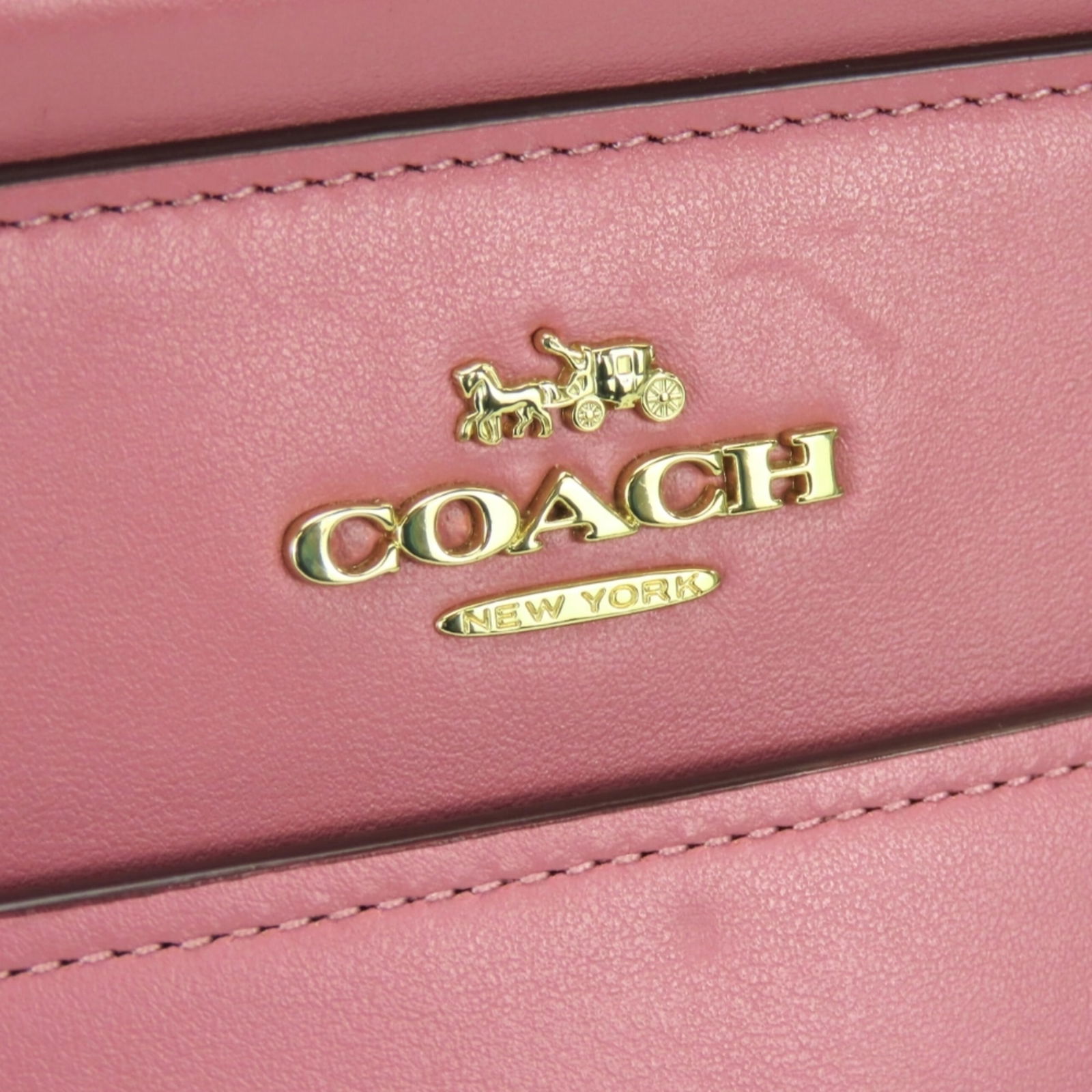 Leather Coach Handbag - 11
