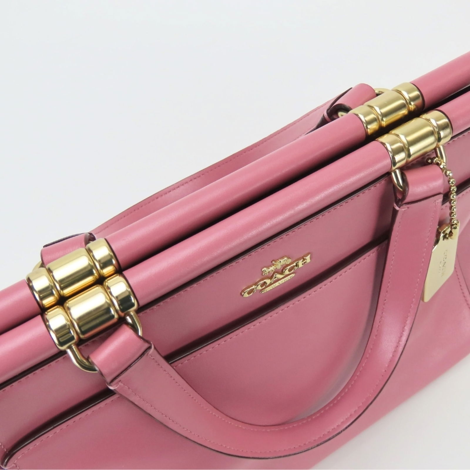 Leather Coach Handbag - 17