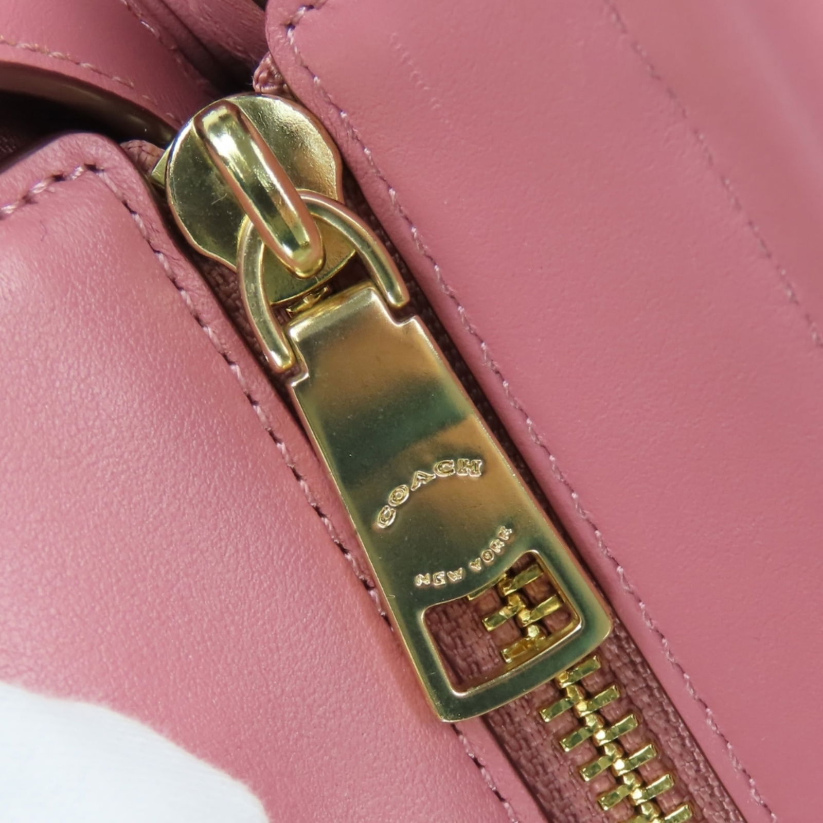 Leather Coach Handbag - 20