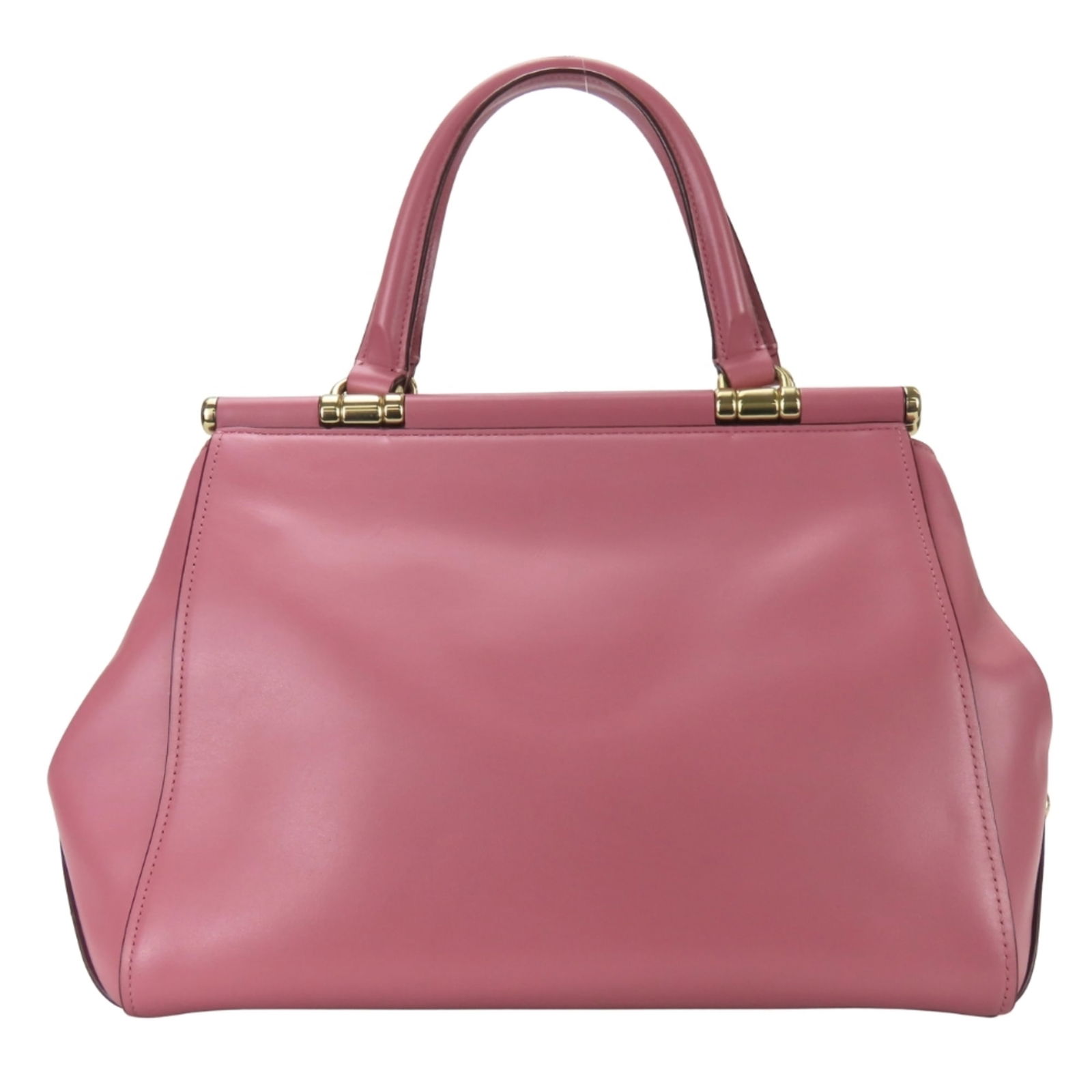 Leather Coach Handbag - 5