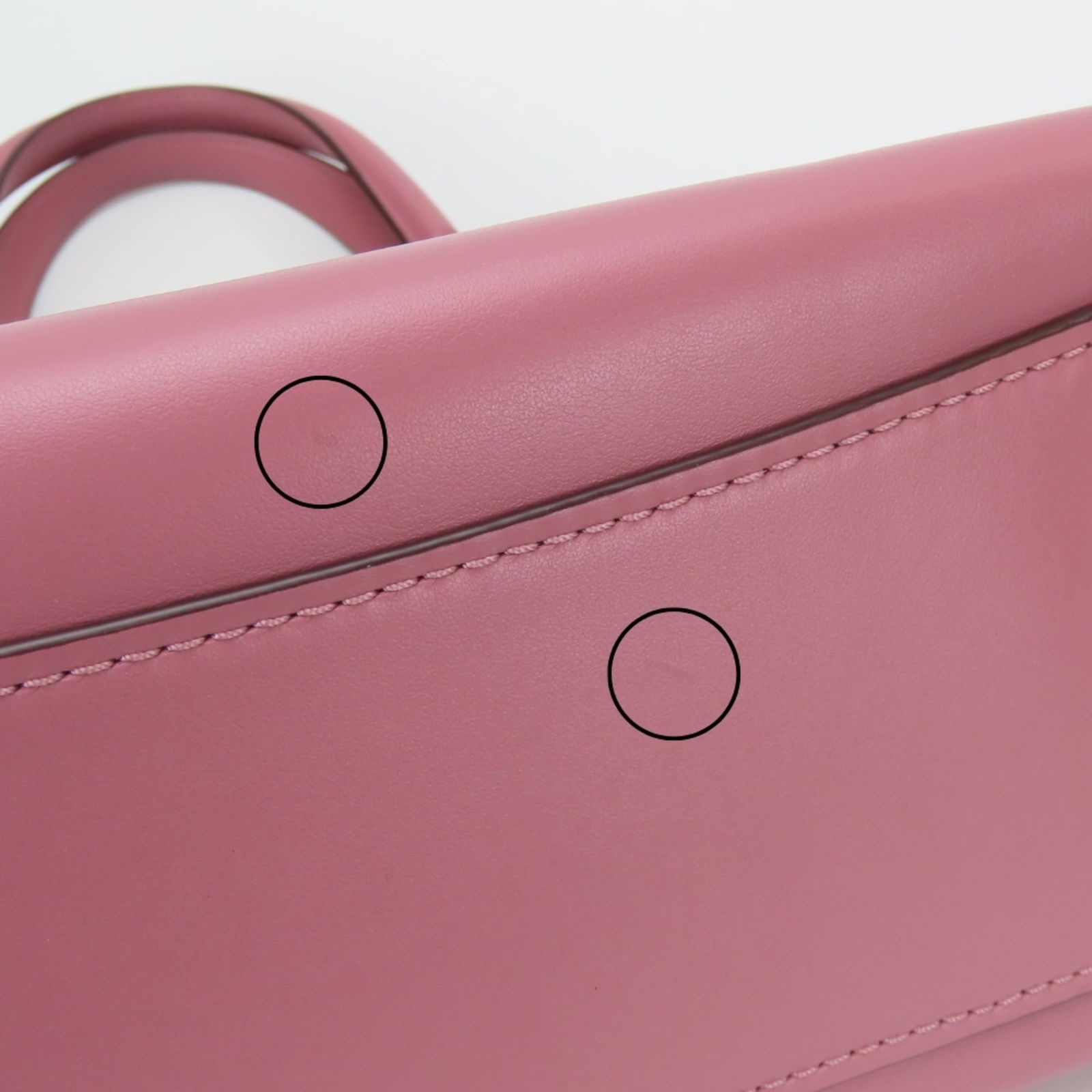 Leather Coach Handbag - 9