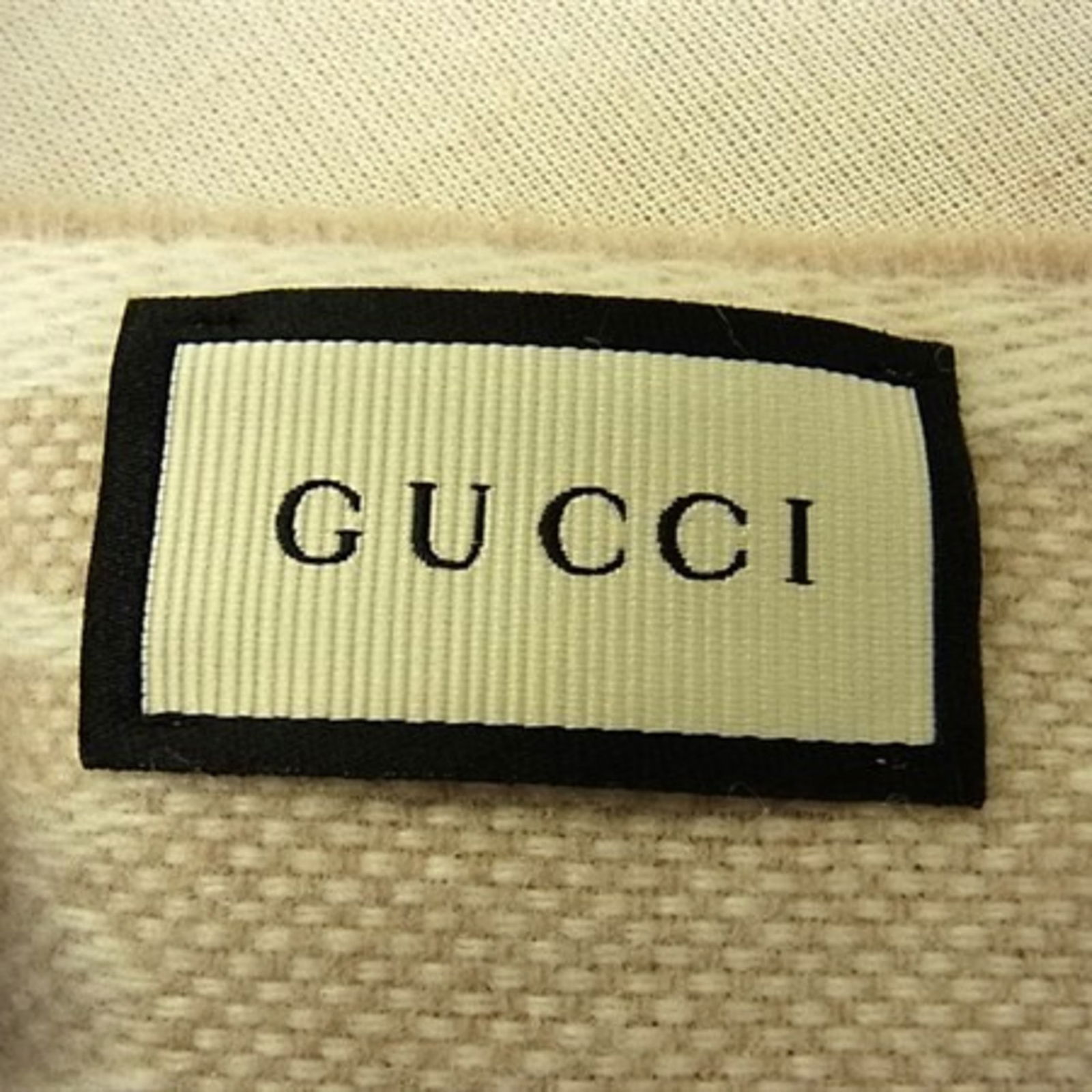 100% Gucci Stole Wool - 5