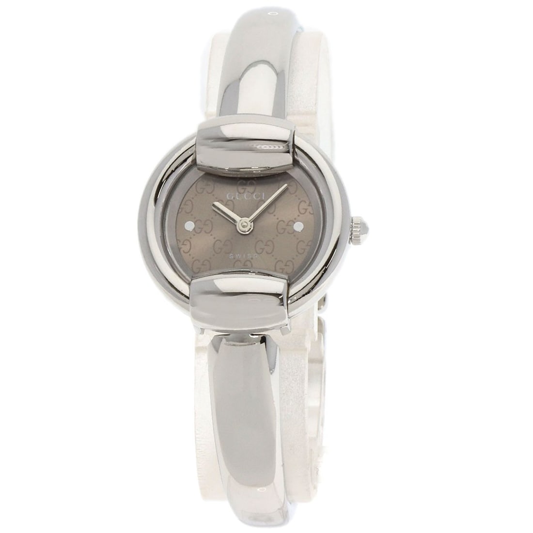 Steel GUCCI GG round face bangle Watches 1400L Stainless Steel/ Stainless (1 of 20)