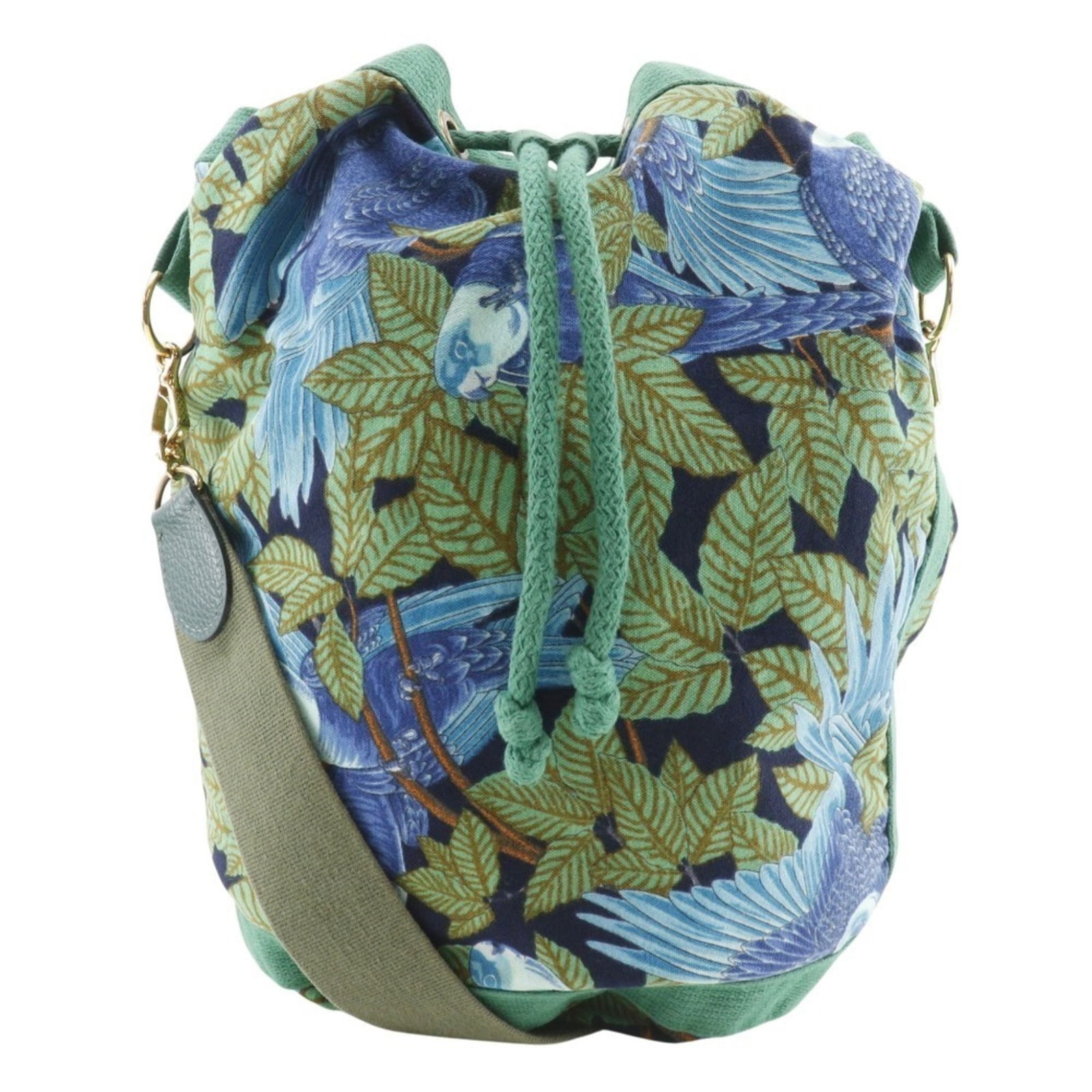 Cotton Hermes Shoulder Bag: Cotton Hermes Shoulder Bag This listing features Cotton Hermes Shoulder Bag. Item specifics are provided below. Item Specifics: Brand: Hermes Type: Shoulder Bag Material: Cotton Color: Green Gender: