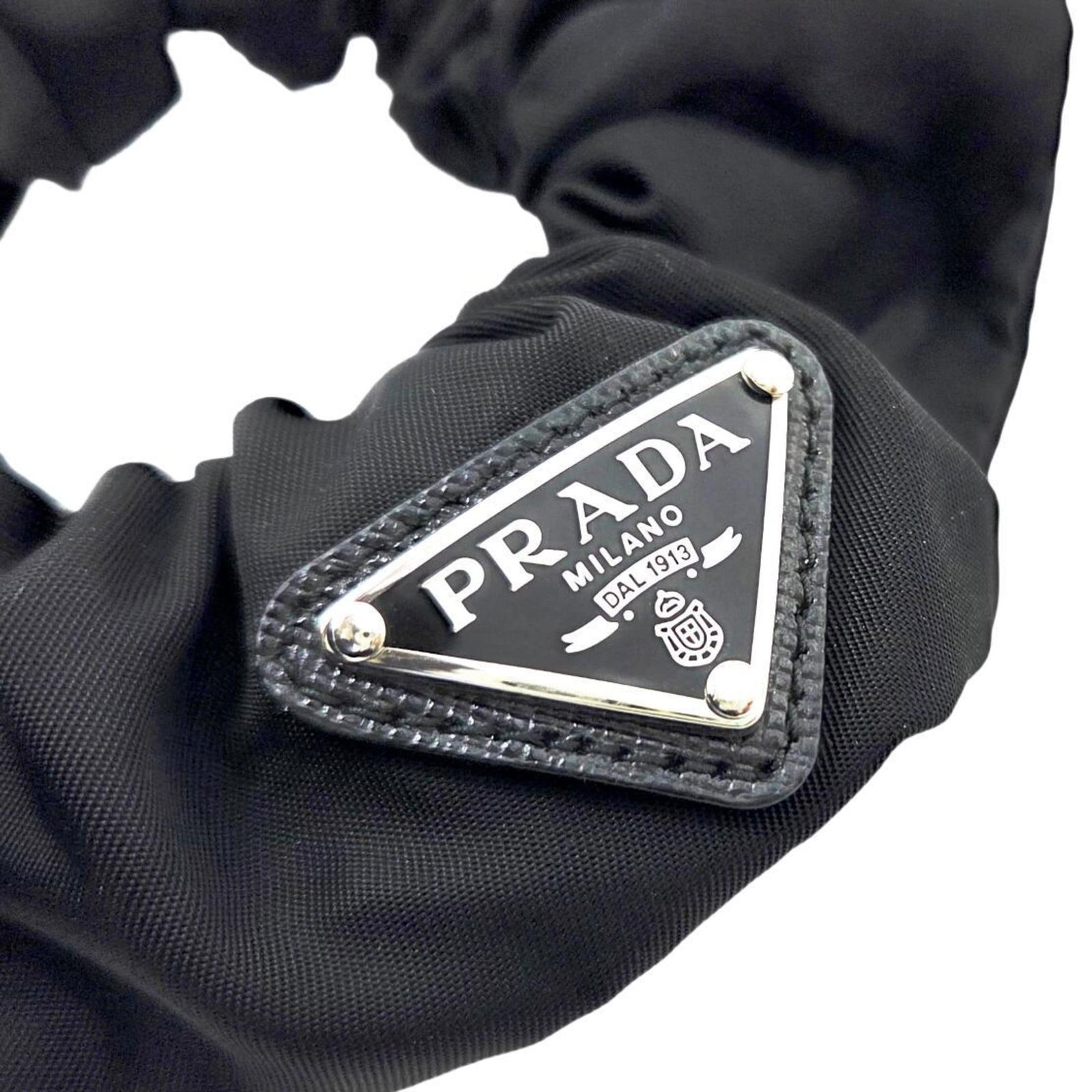 Nylon Prada Scrunchie - 4