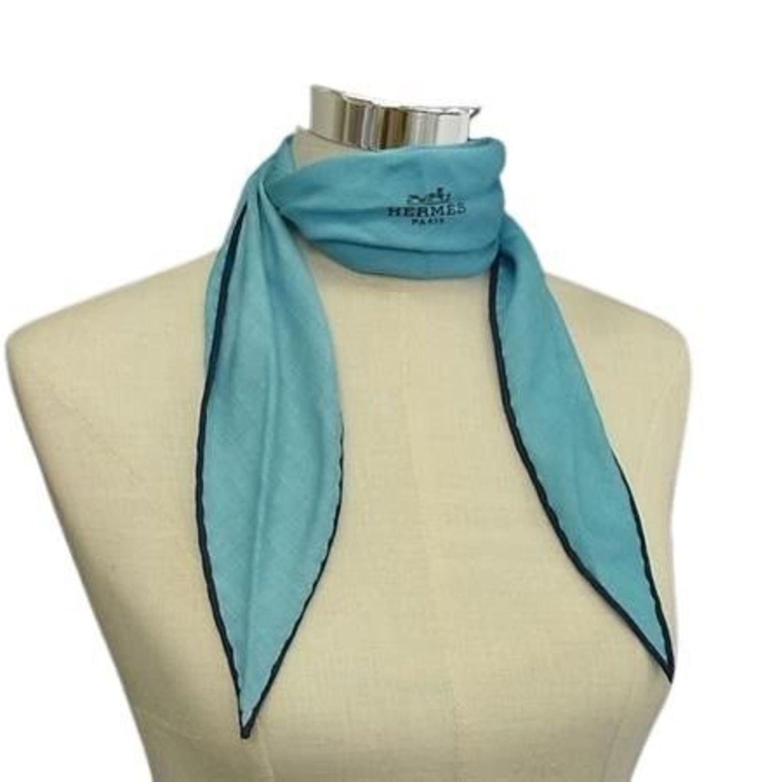 Silk 30% - Hermes Scarf Cashmere 70% (1 of 6)