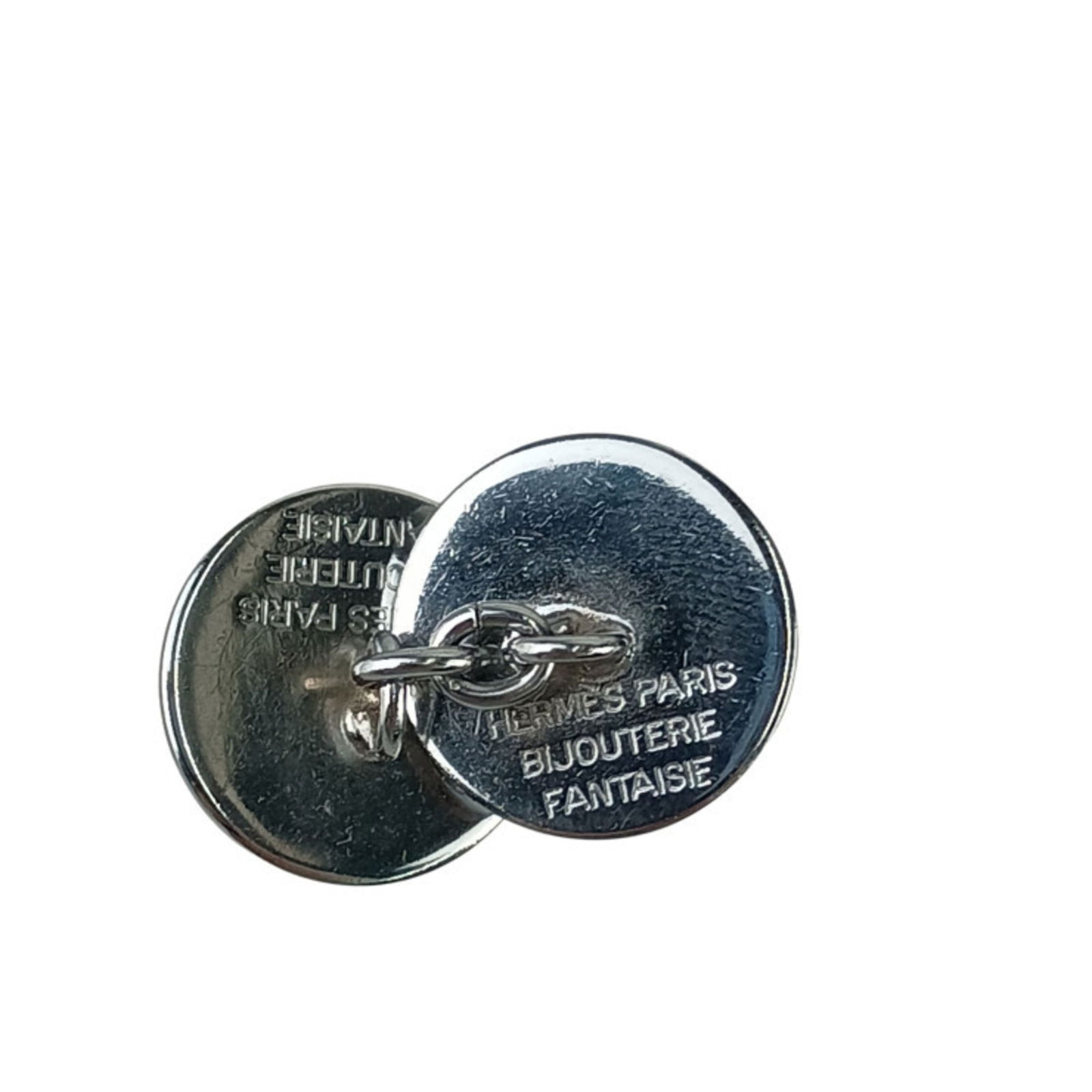 Metal Hermes Cufflinks - 4