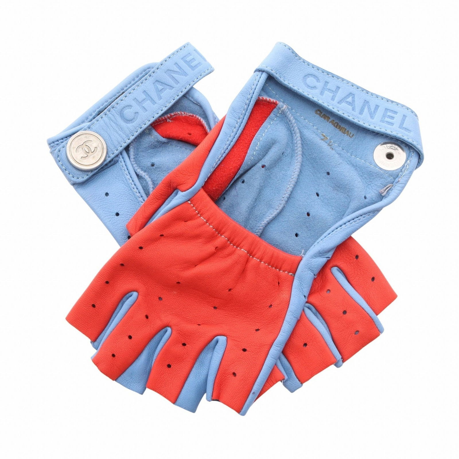 Leather Chanel Warm Gloves (1 of 8)