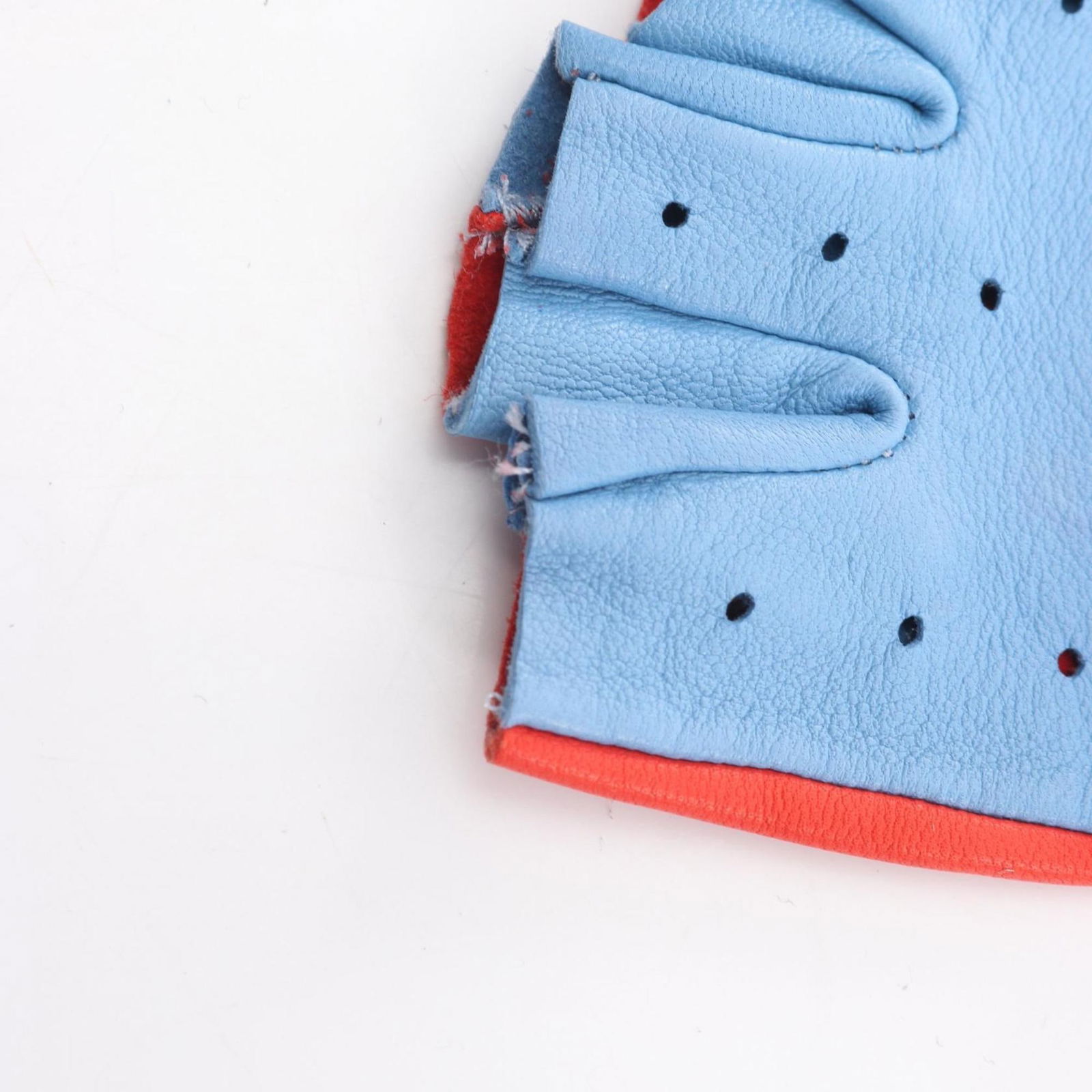 Leather Chanel Warm Gloves - 7