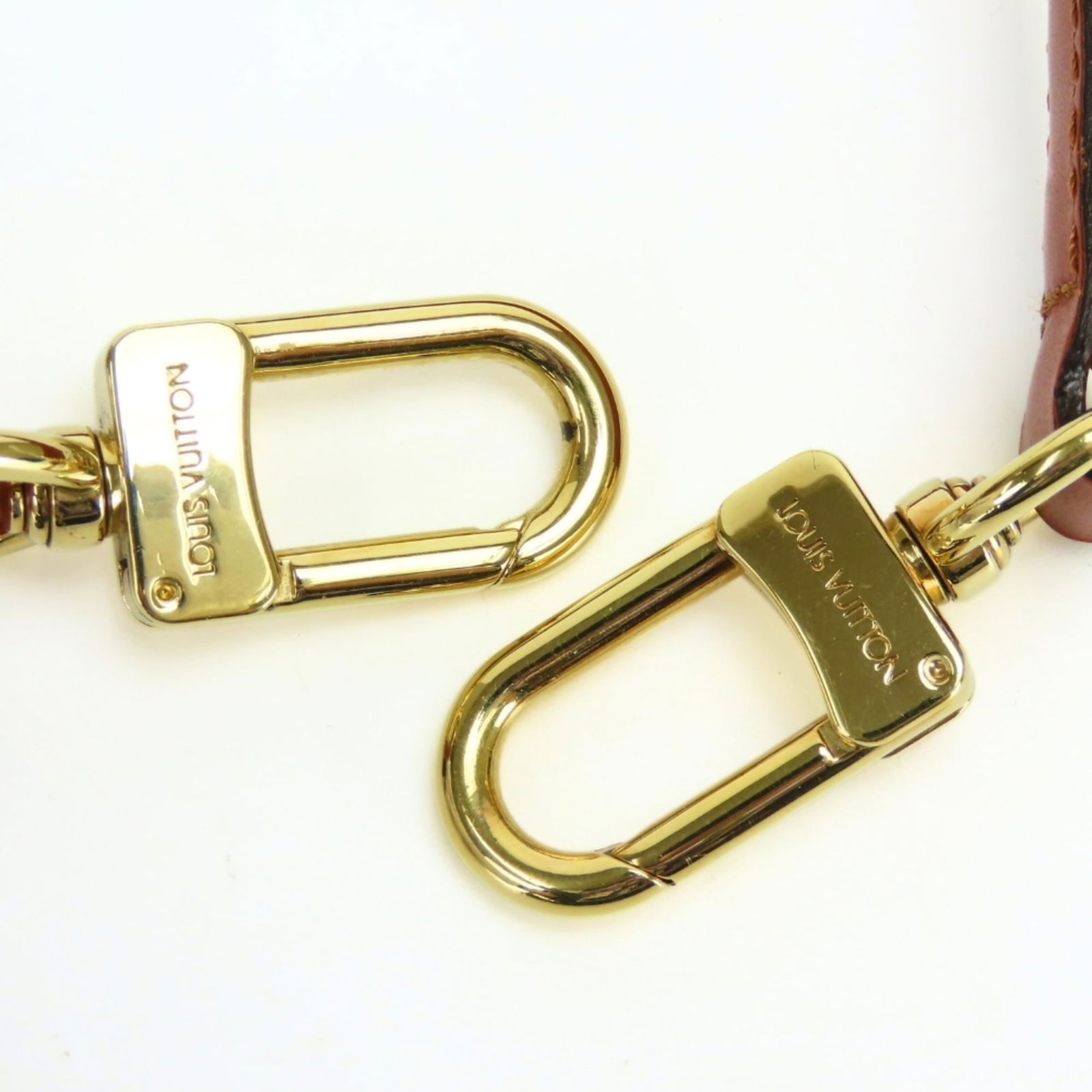 Leather Louis Vuitton Strap - 10