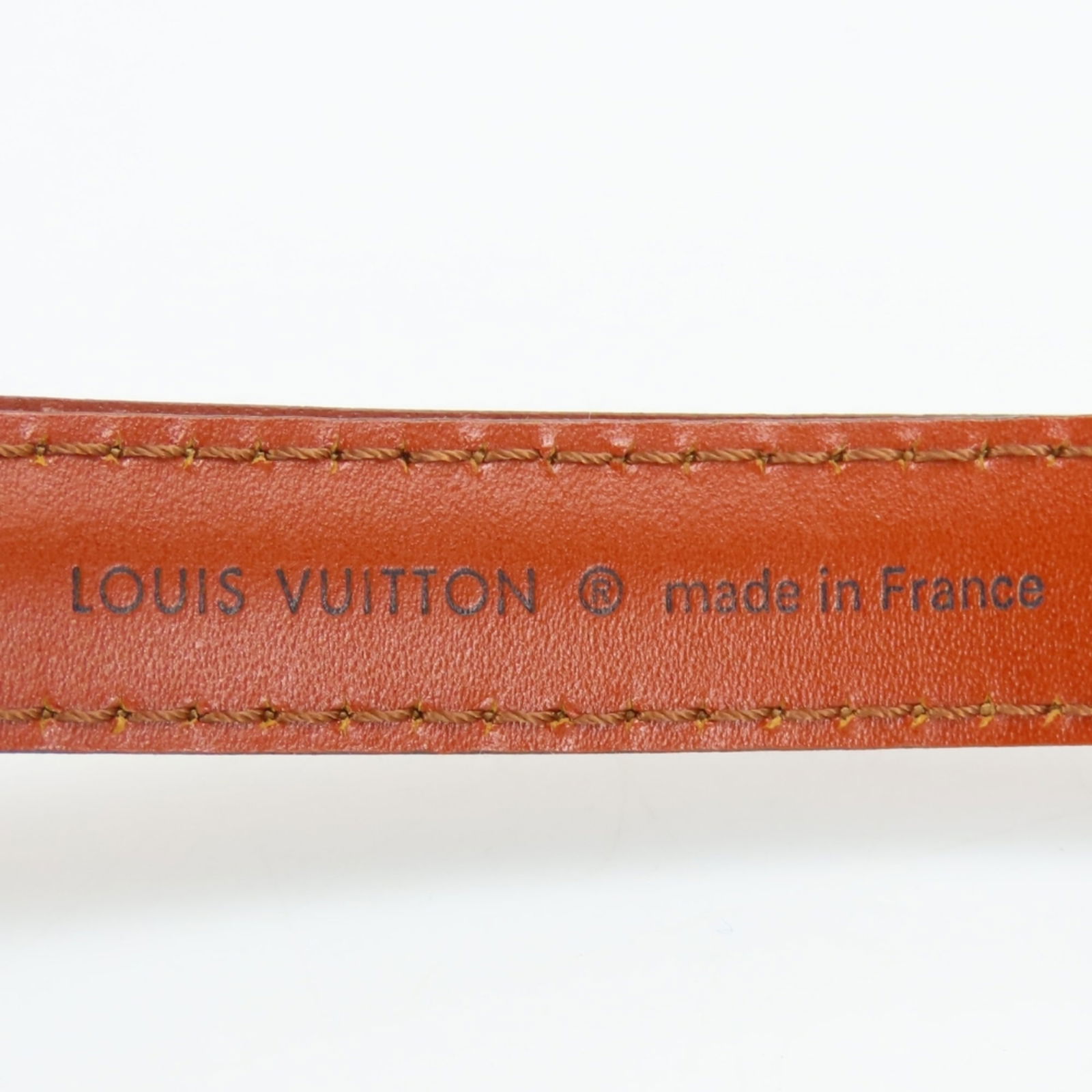 Leather Louis Vuitton Strap - 7