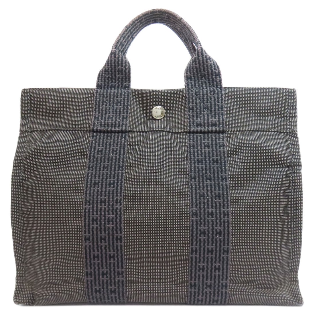 Canvas HERMES Her Line Tote PM Handbag (1 of 19)
