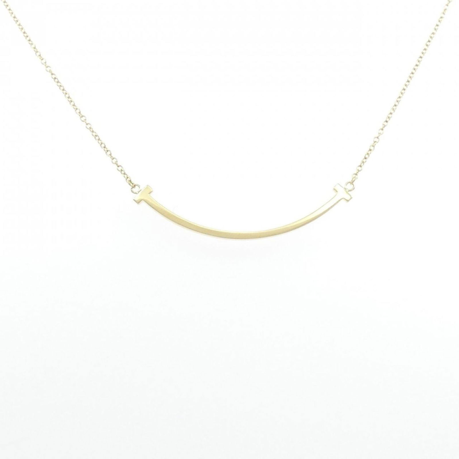 Necklace Tiffany T Smile Small: Necklace Tiffany T Smile Small This listing features Necklace Tiffany T Smile Small. Item specifics are provided below. Item Specifics: Brand: Tiffany Necklace Type: Necklace Gender: Women Material: