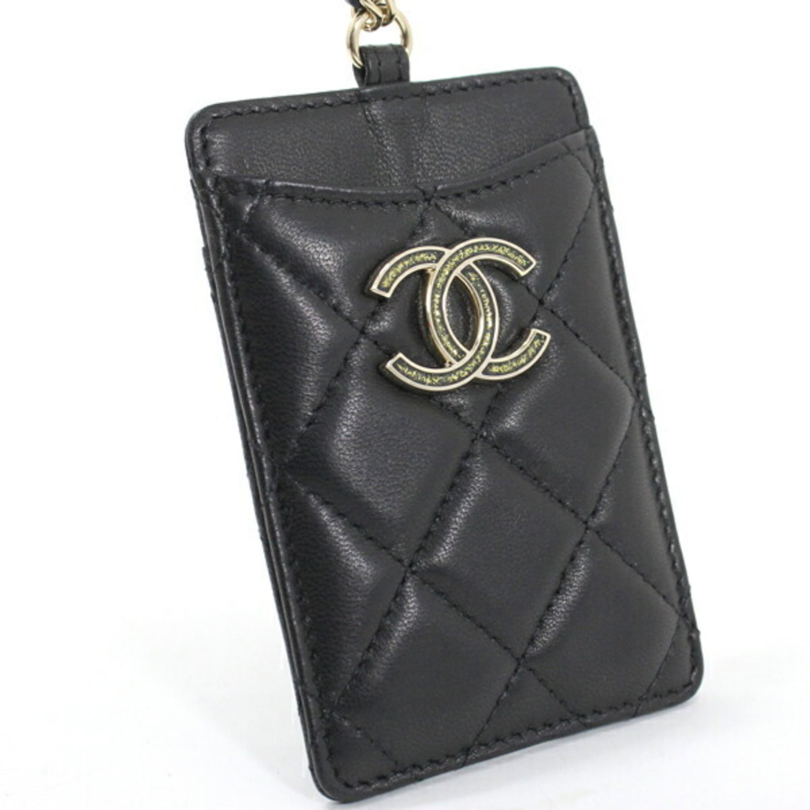 Leather Chanel Card Case - 3