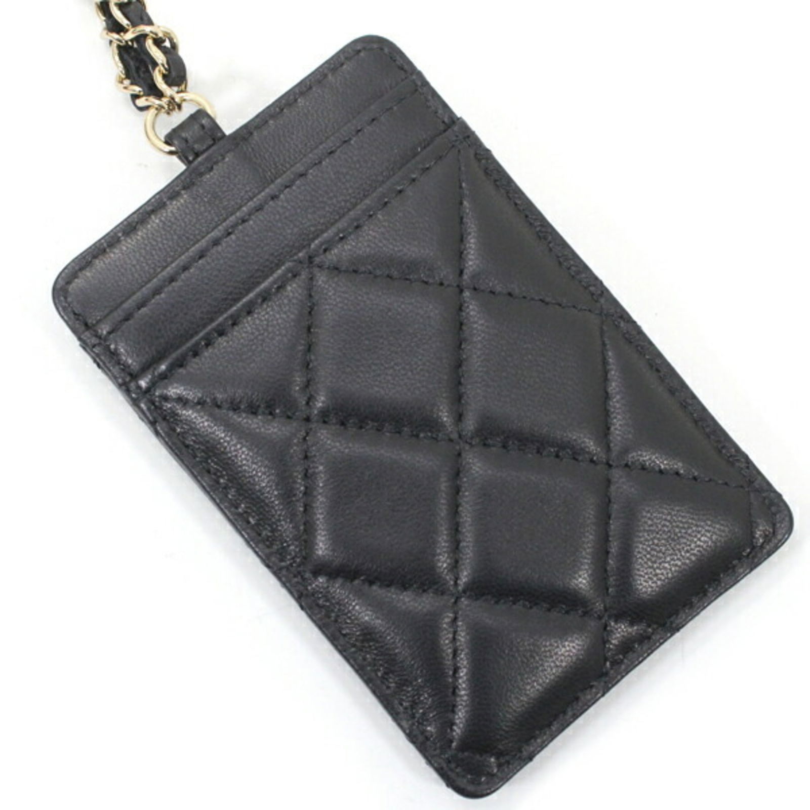 Leather Chanel Card Case - 5