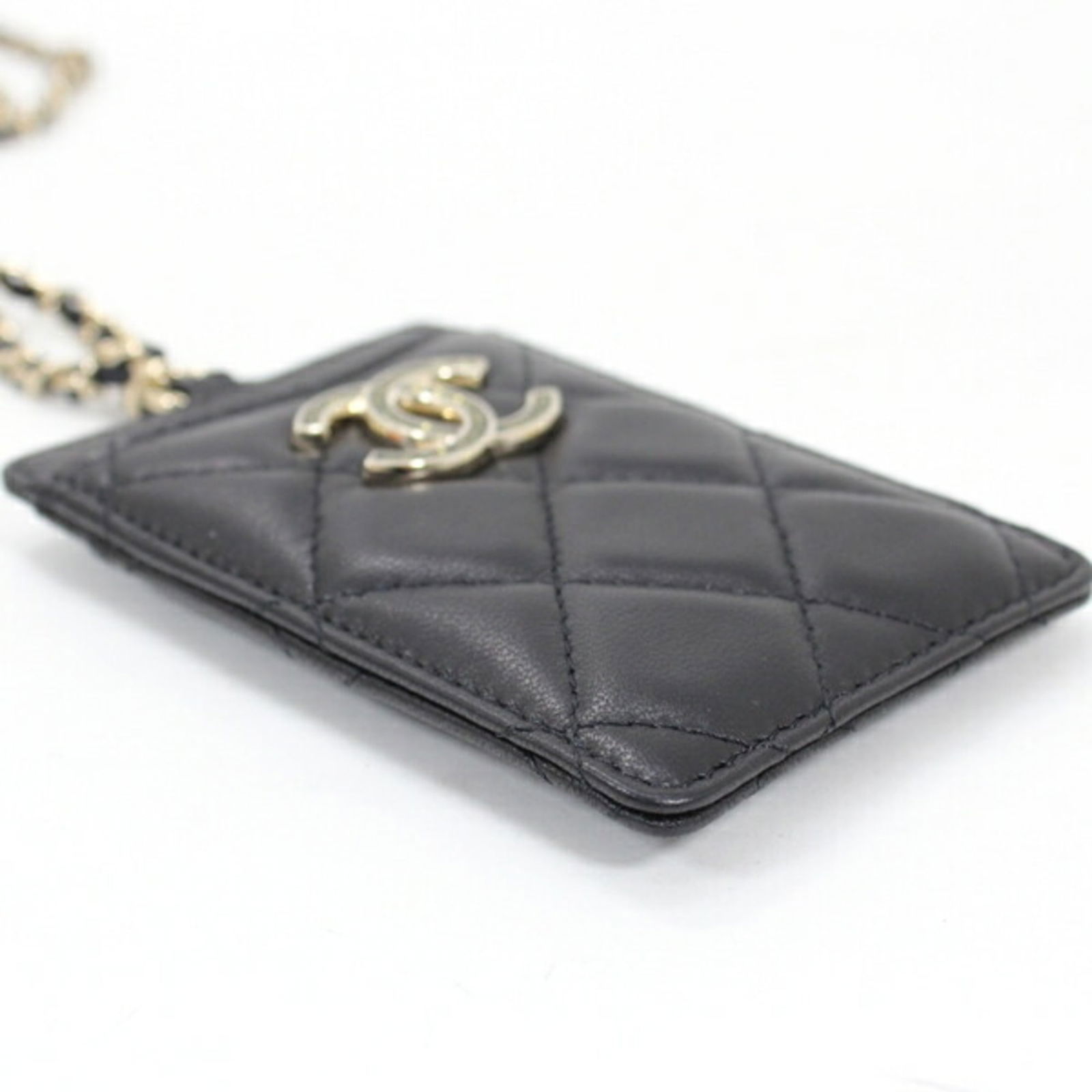 Leather Chanel Card Case - 9