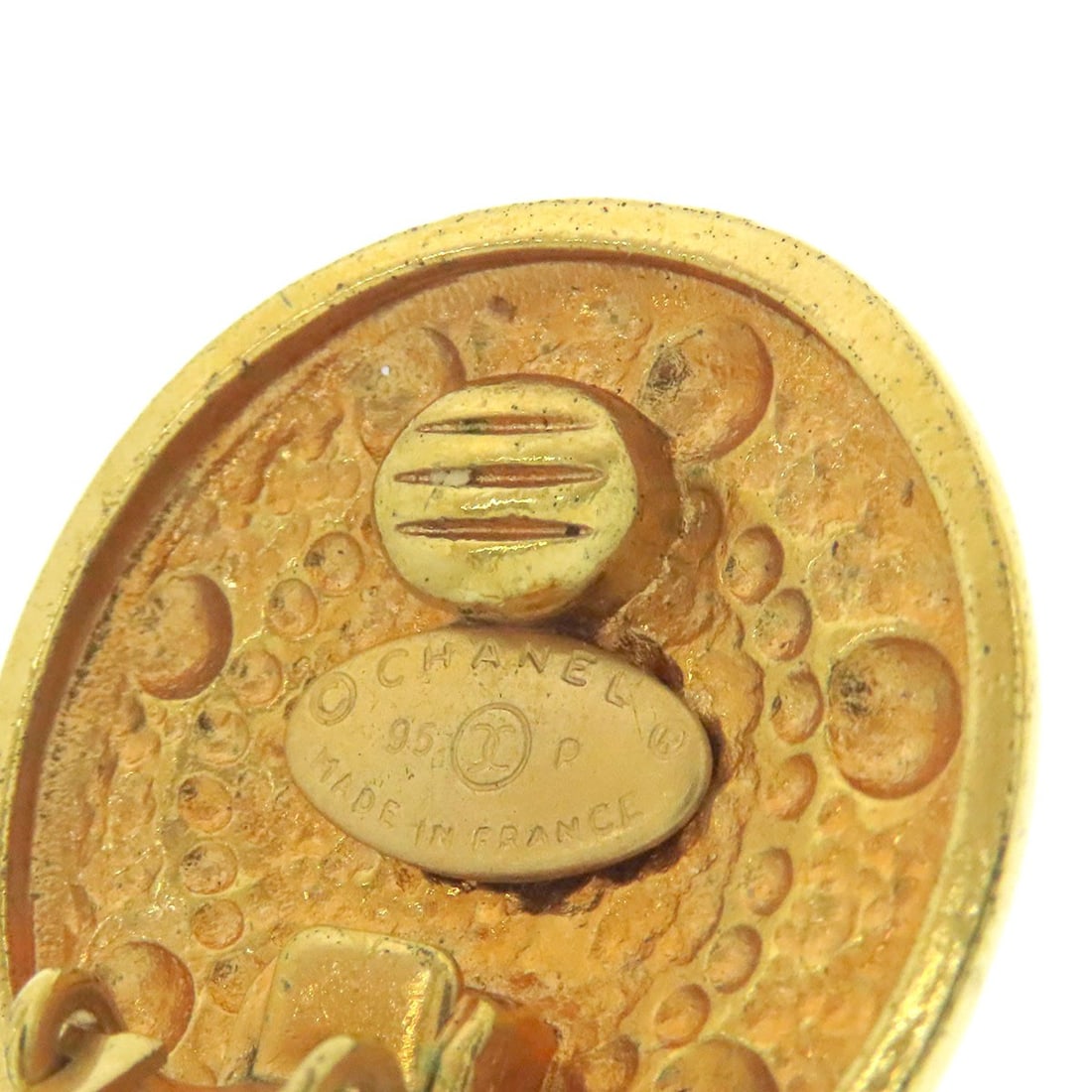 Metal CHANEL COCO Mark Earring - 8