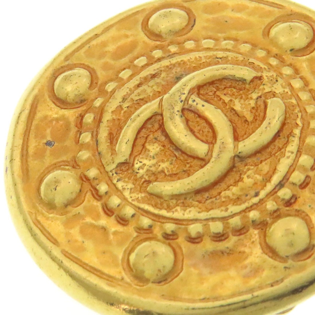 Metal CHANEL COCO Mark Earring - 9