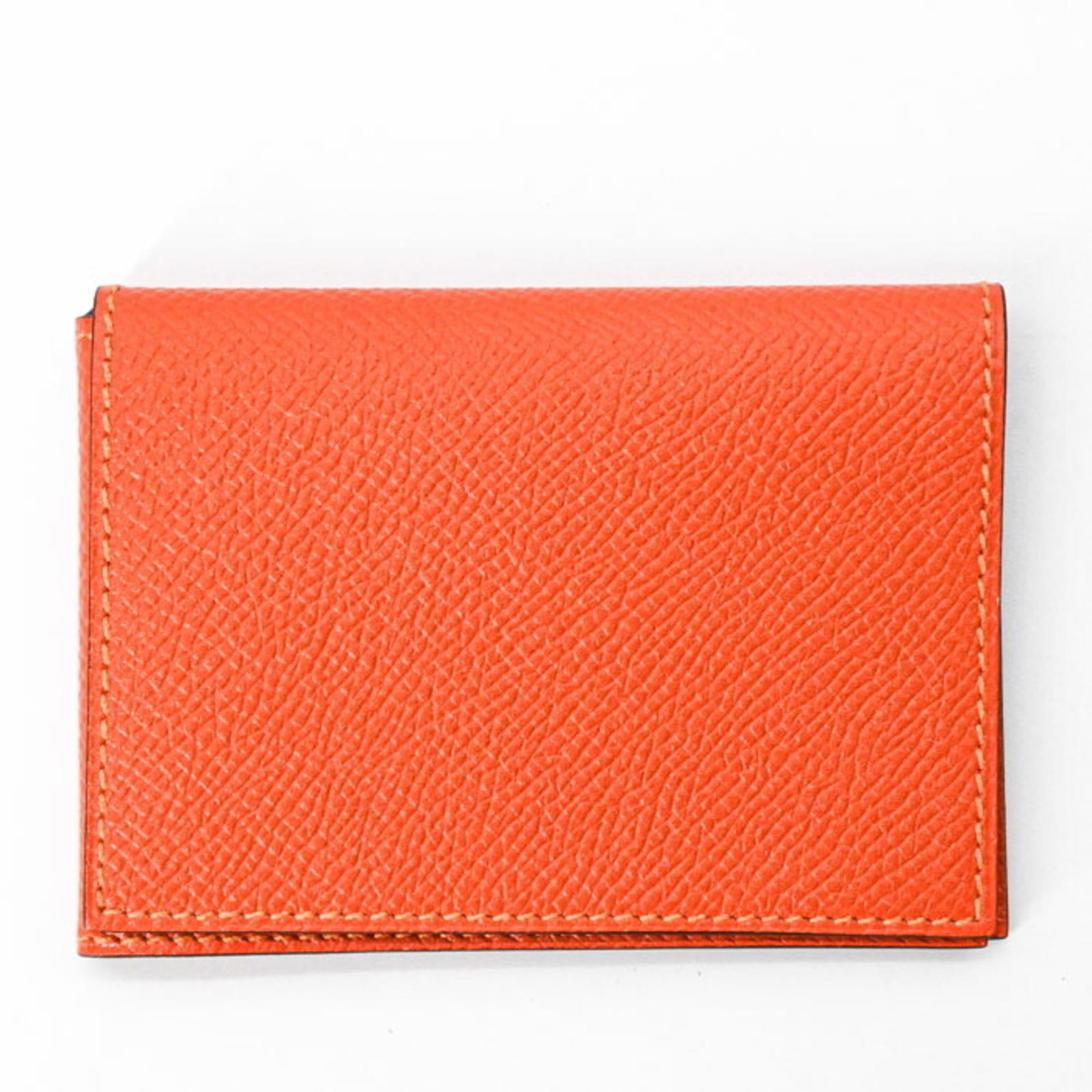 Leather Hermes Card Case Epsom - 2