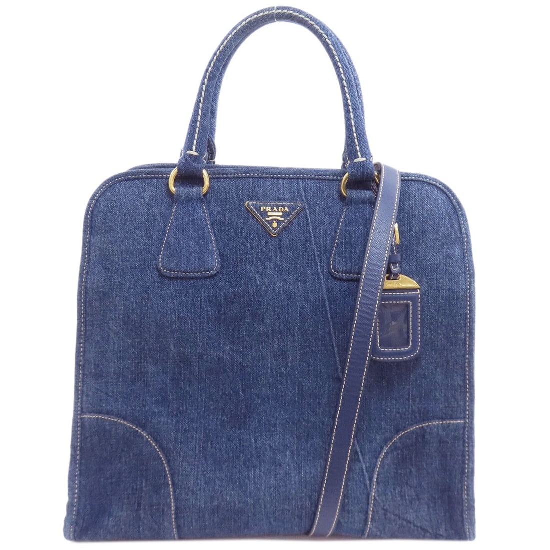 Denim PRADA BN2254 2WAY Tote Bag: Denim PRADA BN2254 2WAY Tote Bag This listing features Denim PRADA BN2254 2WAY Tote Bag. Item specifics are provided below. Item Specifics: Brand: PRADA Style: Tote Bag Exterior Material: Denim