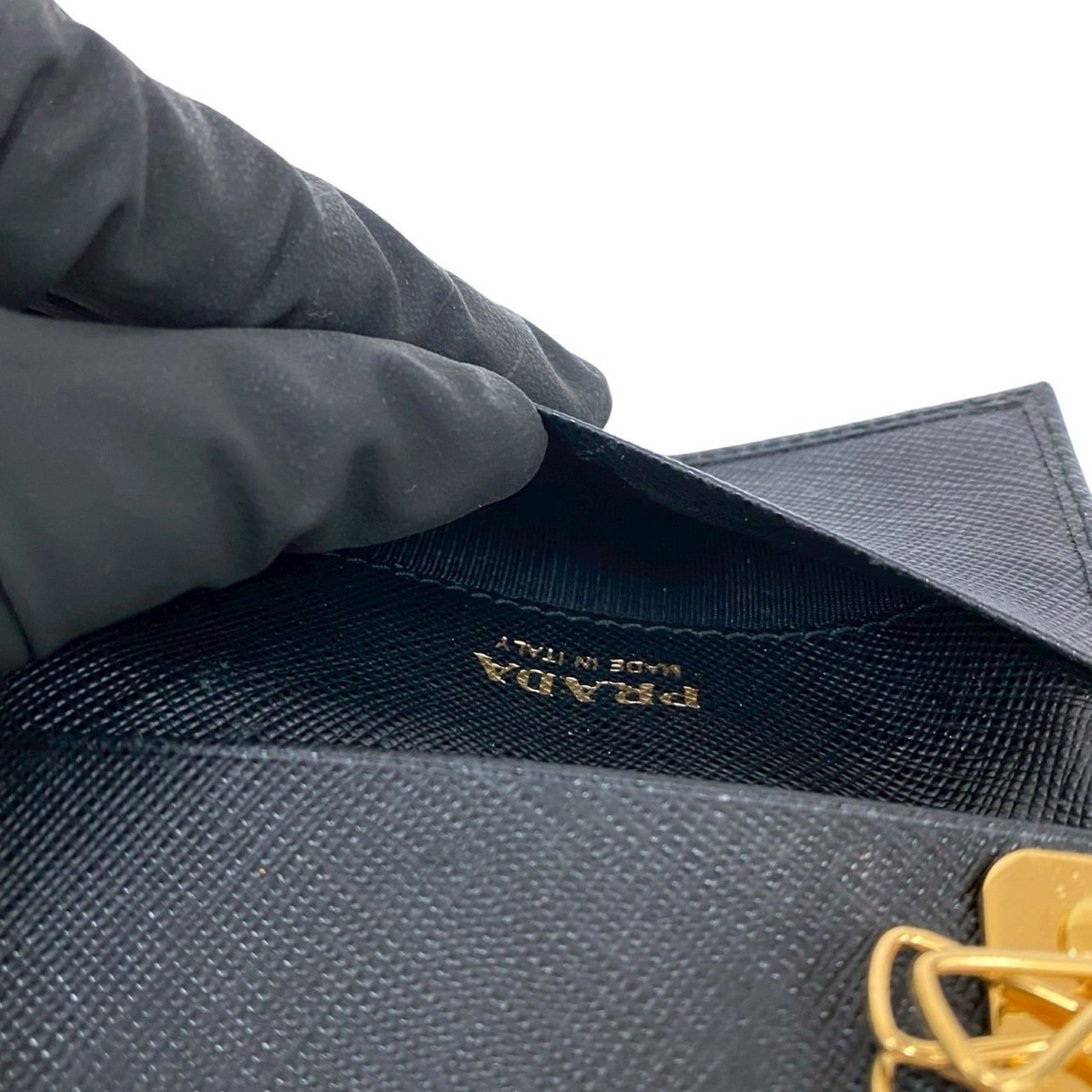 Leather Prada Keycase - 9