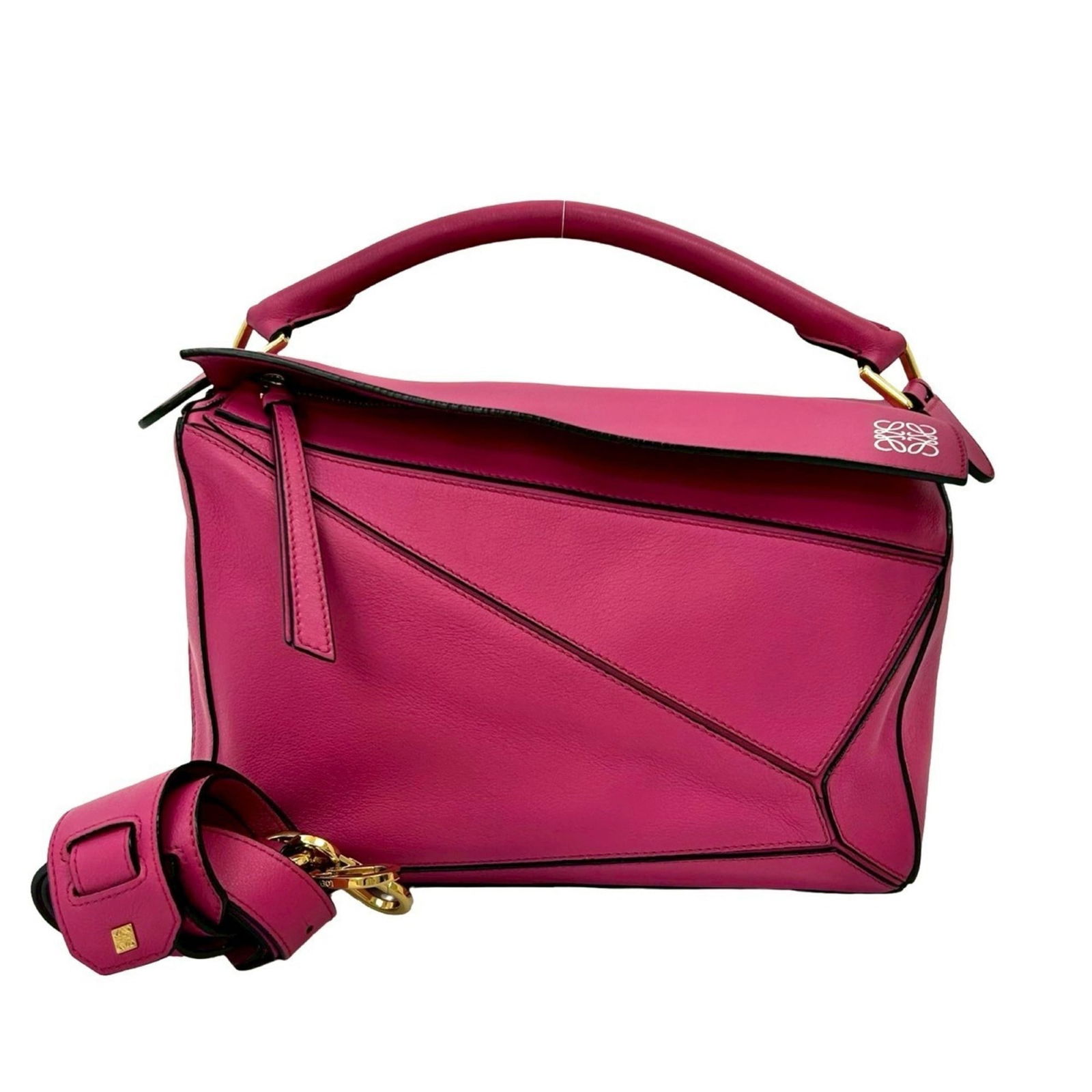 Shoulder Bag Leather - Loewe Boston Bag - Handbag (1 of 10)