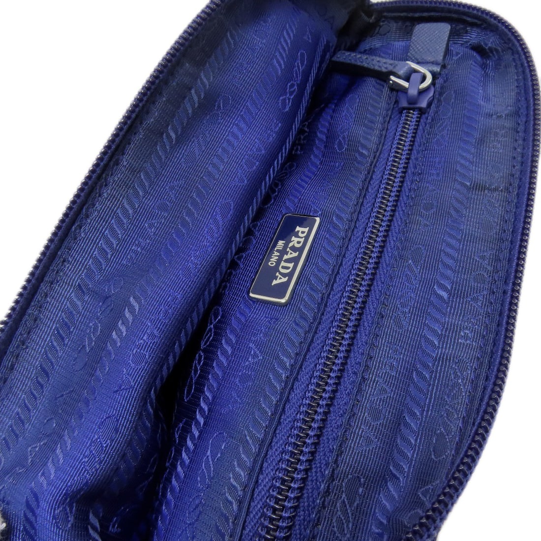 Nylon PRADA Logo Hardware Cosmetics Pouch - 13