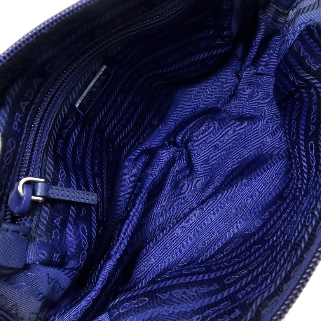 Nylon PRADA Logo Hardware Cosmetics Pouch - 5