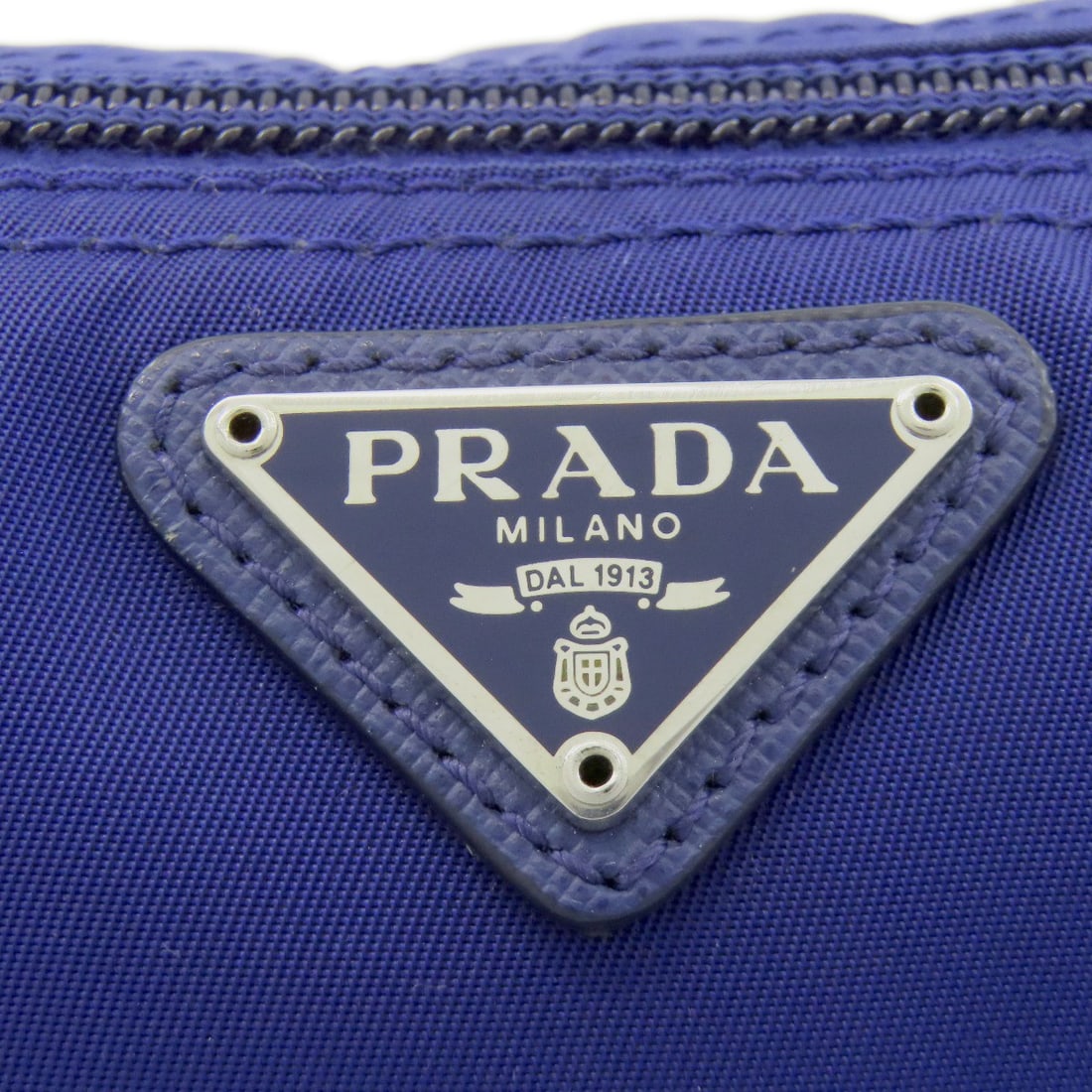 Nylon PRADA Logo Hardware Cosmetics Pouch - 8