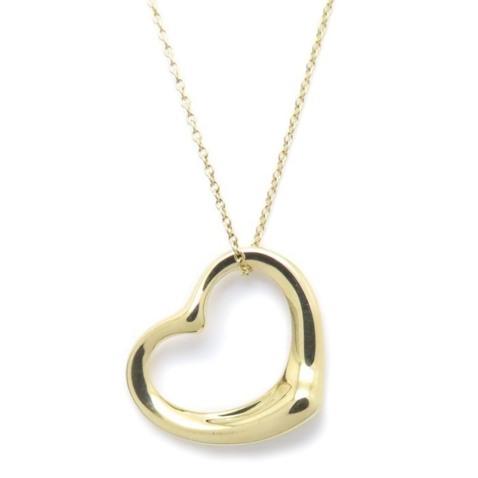 295048 TIFFANY & Co. Tiffany Open Heart Necklace Elsa Peretti 18K White Gold Women's: 295048 TIFFANY & Co. Tiffany Open Heart Necklace Elsa Peretti 18K White Gold Women's This listing features 295048 TIFFANY & Co. Tiffany Open Heart Necklace Elsa Peretti 18K White Gold Women's. Item sp