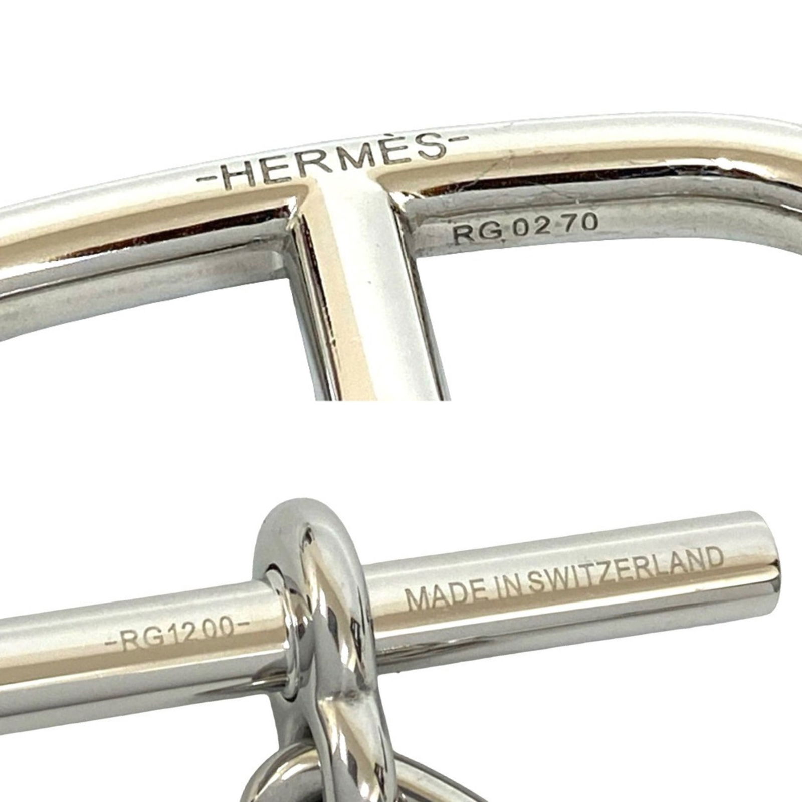 Metal Hermes Keyring - 3