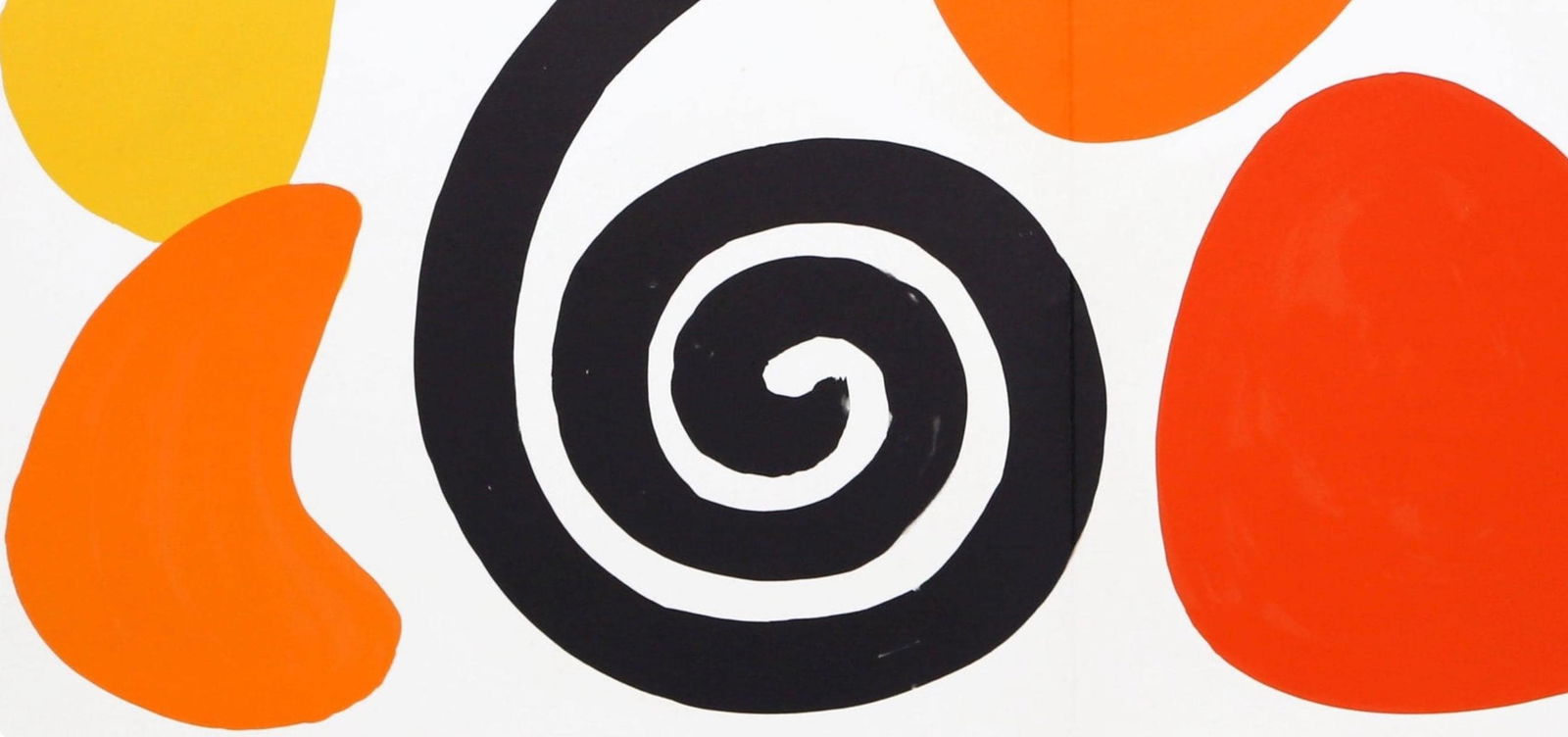 Lithograph - Alexander Calder - Composition - Derrire le miroir - 4