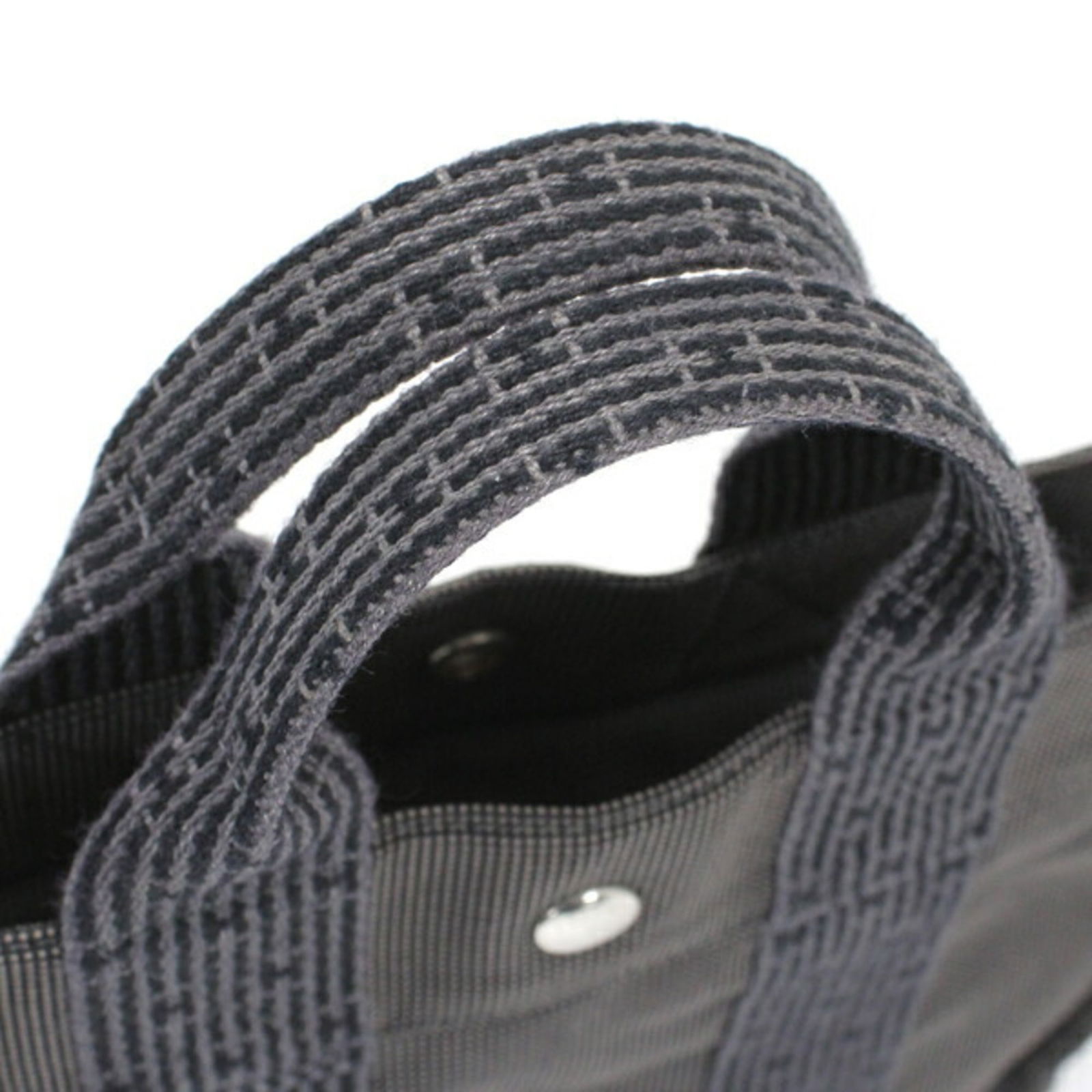 Canvas Hermes Handbag - 5