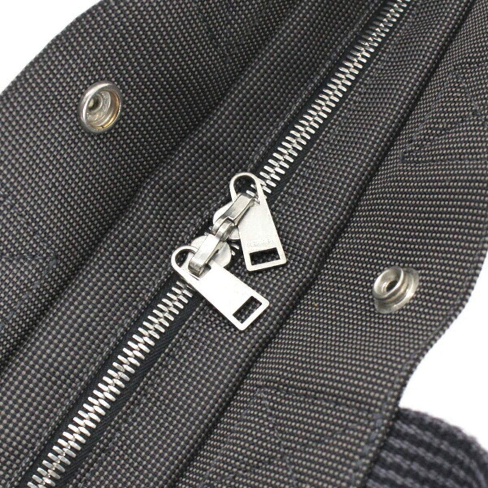 Canvas Hermes Handbag - 9