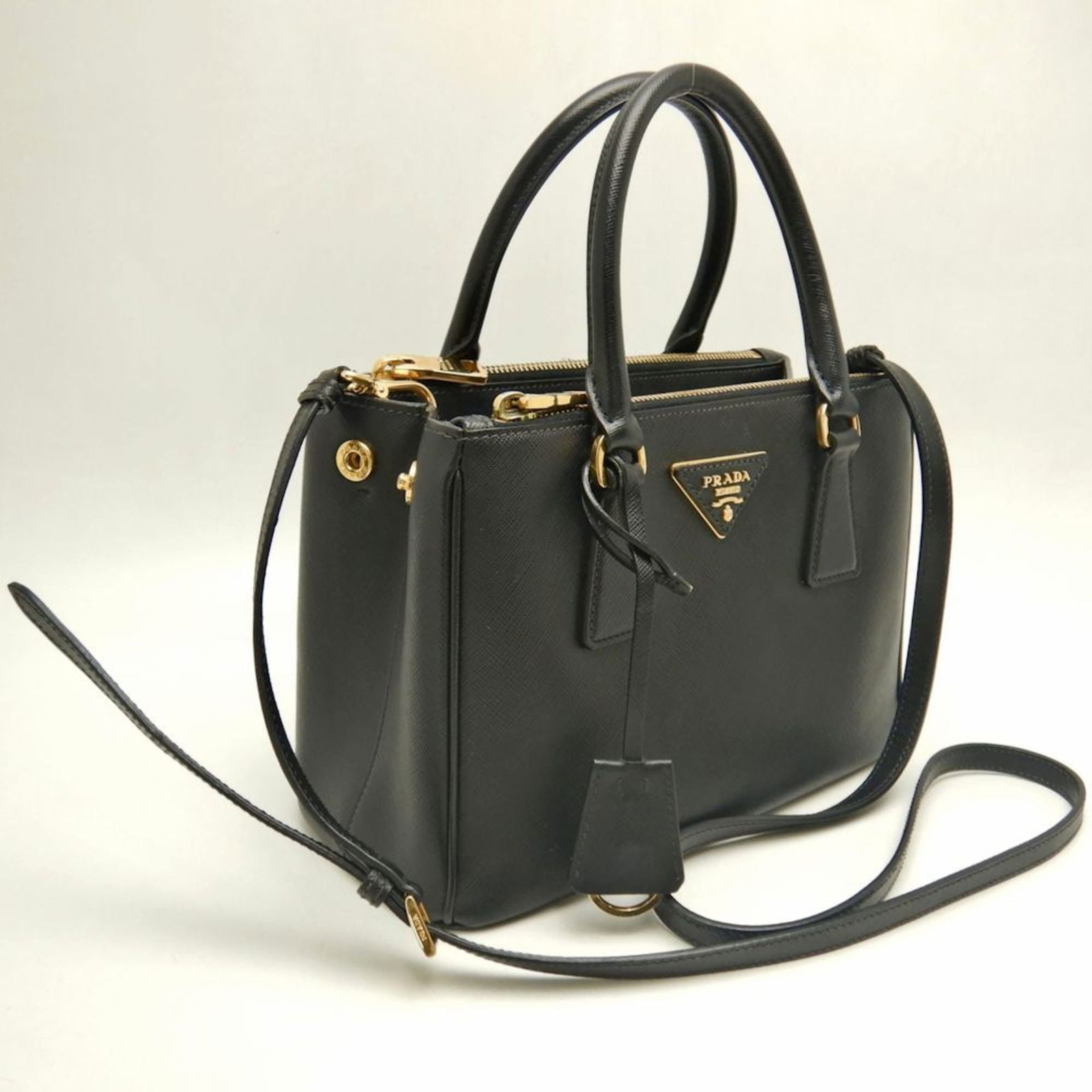 Leather Prada Handbag - 3