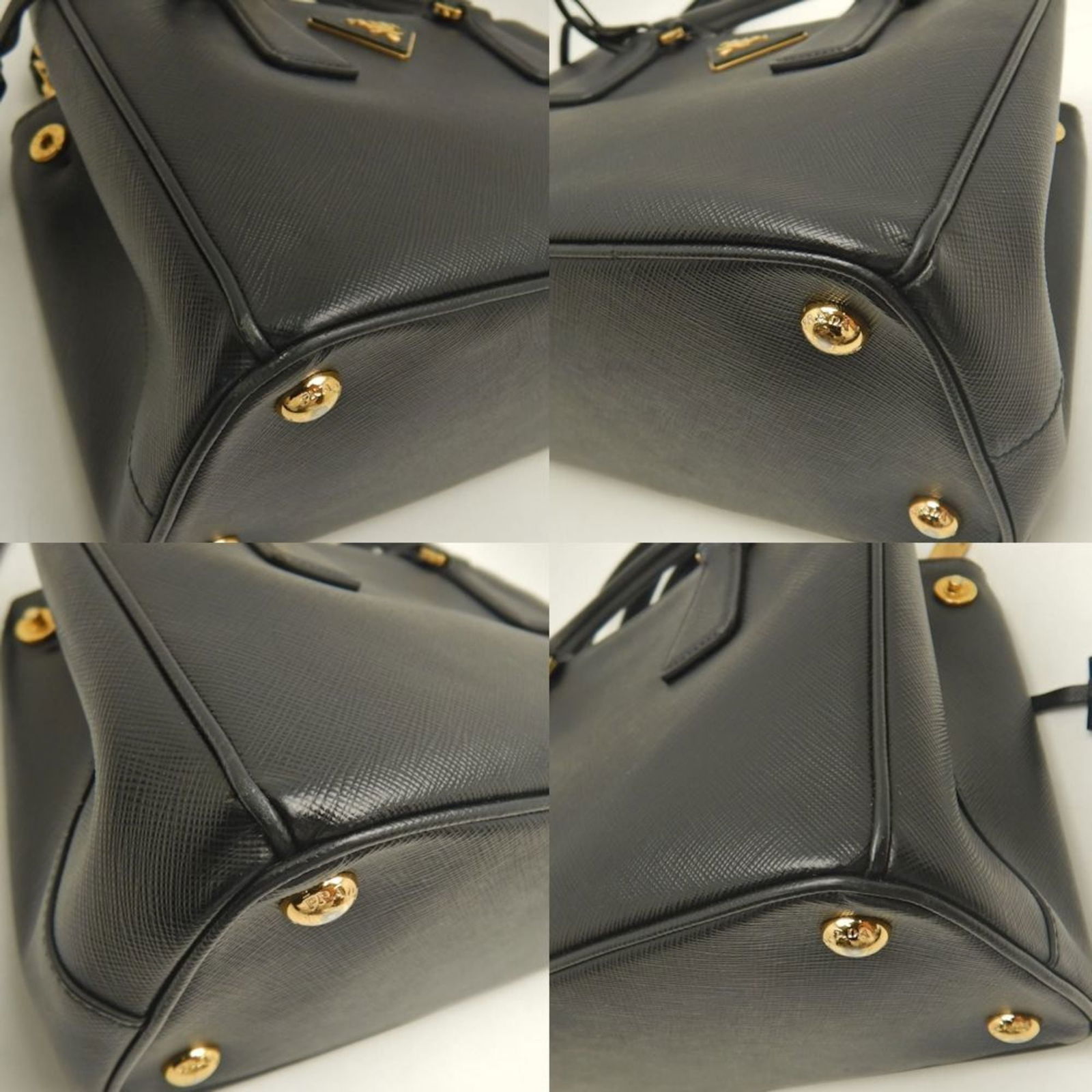 Leather Prada Handbag - 8