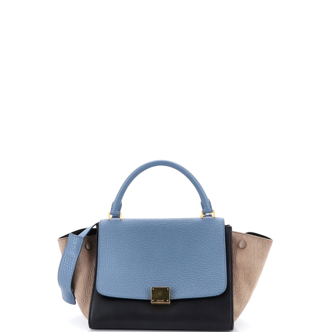 Small Celine Trapeze Bag Leather: Small Celine Trapeze Bag Leather This listing features Small Celine Trapeze Bag Leather. Item specifics are provided below. Item Specifics: Brand: Celine Exterior Material: Leather Nubuck Style: Top H