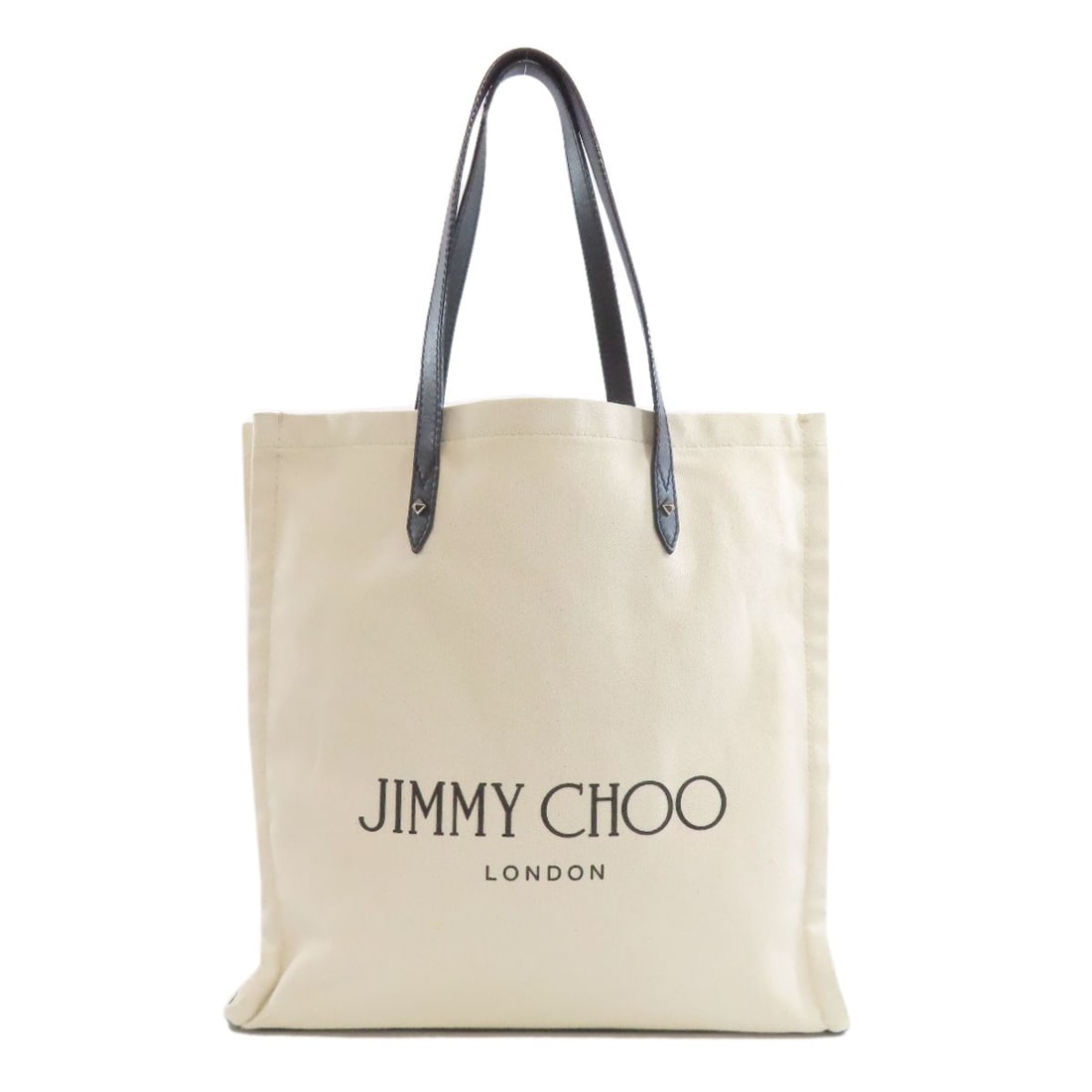 Canvas Jimmy Choo logo Tote Bag: Canvas Jimmy Choo logo Tote Bag This listing features Canvas Jimmy Choo logo Tote Bag. Item specifics are provided below. Item Specifics: Brand: Jimmy Choo Style: Tote Bag Exterior Material: Canvas