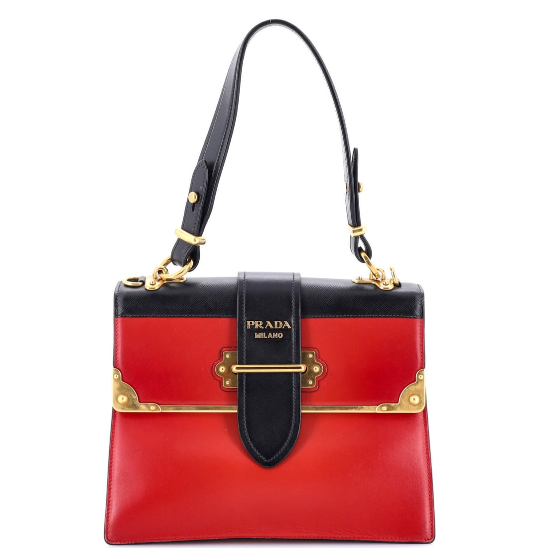 Medium Prada Cahier Convertible Shoulder Bag City Calf and Saffiano: Medium Prada Cahier Convertible Shoulder Bag City Calf and Saffiano This listing features Medium Prada Cahier Convertible Shoulder Bag City Calf and Saffiano. Item specifics are provided below. Item